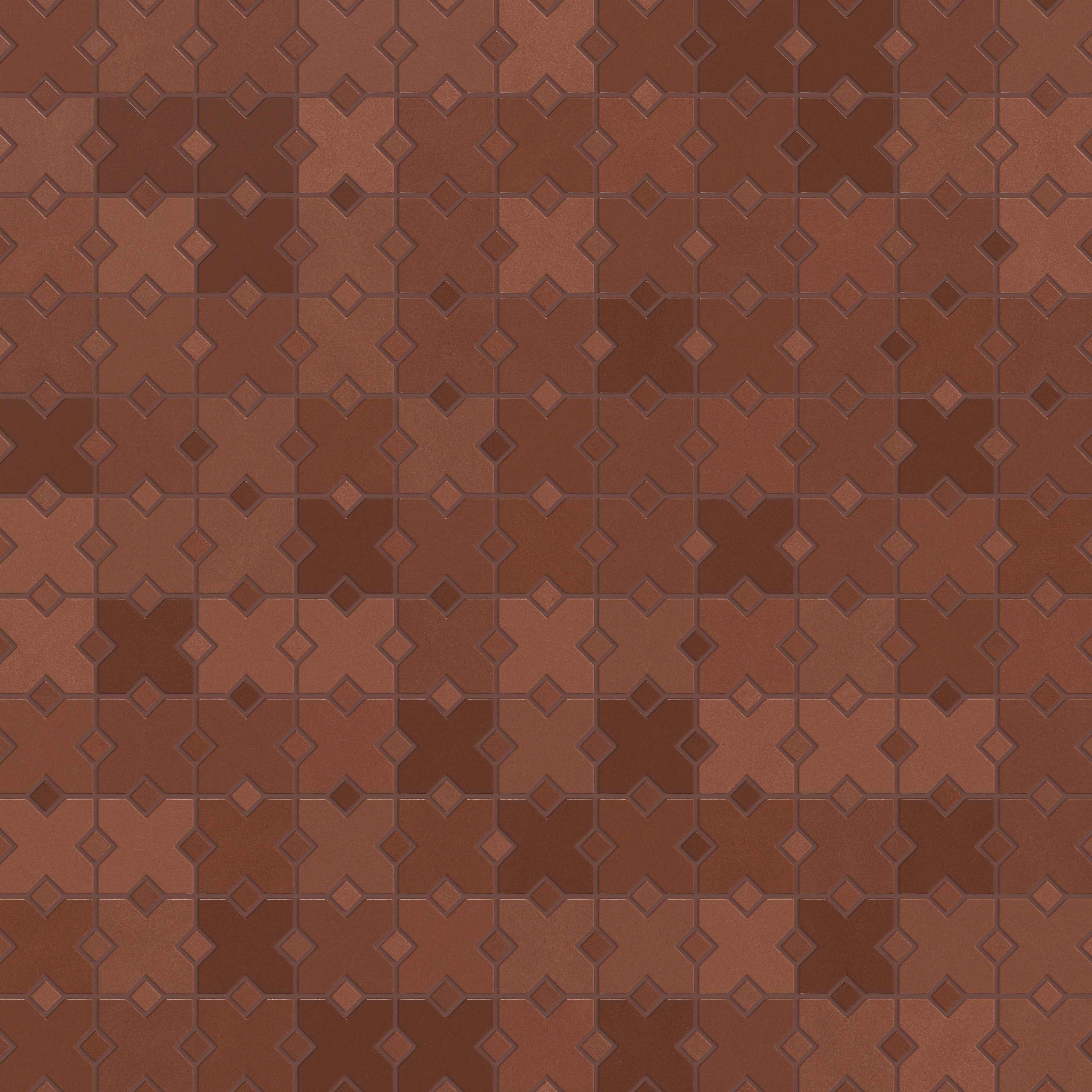 Hacienda Sheeted Original Ceramic Tile in Antique