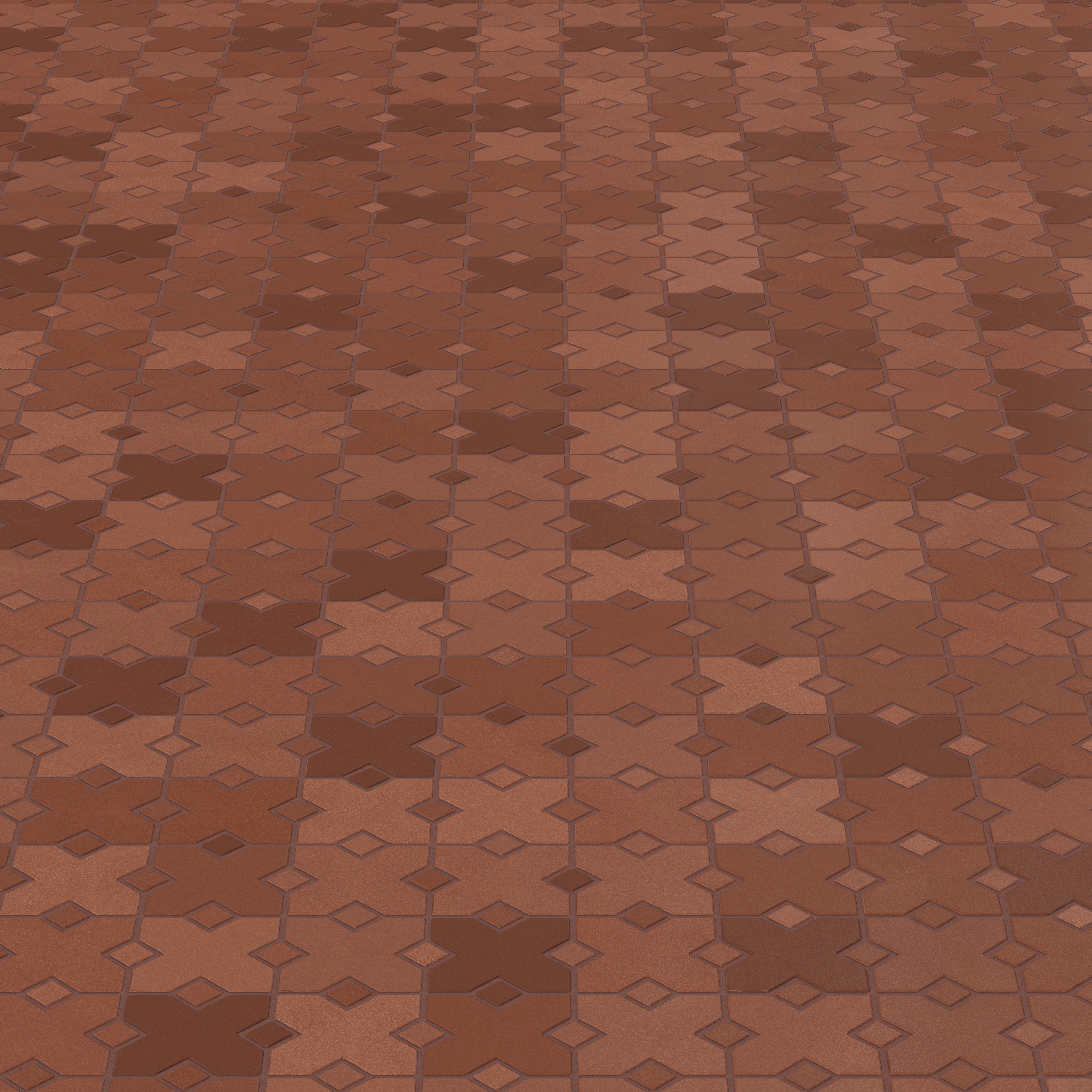 Hacienda Sheeted Original Ceramic Tile in Antique