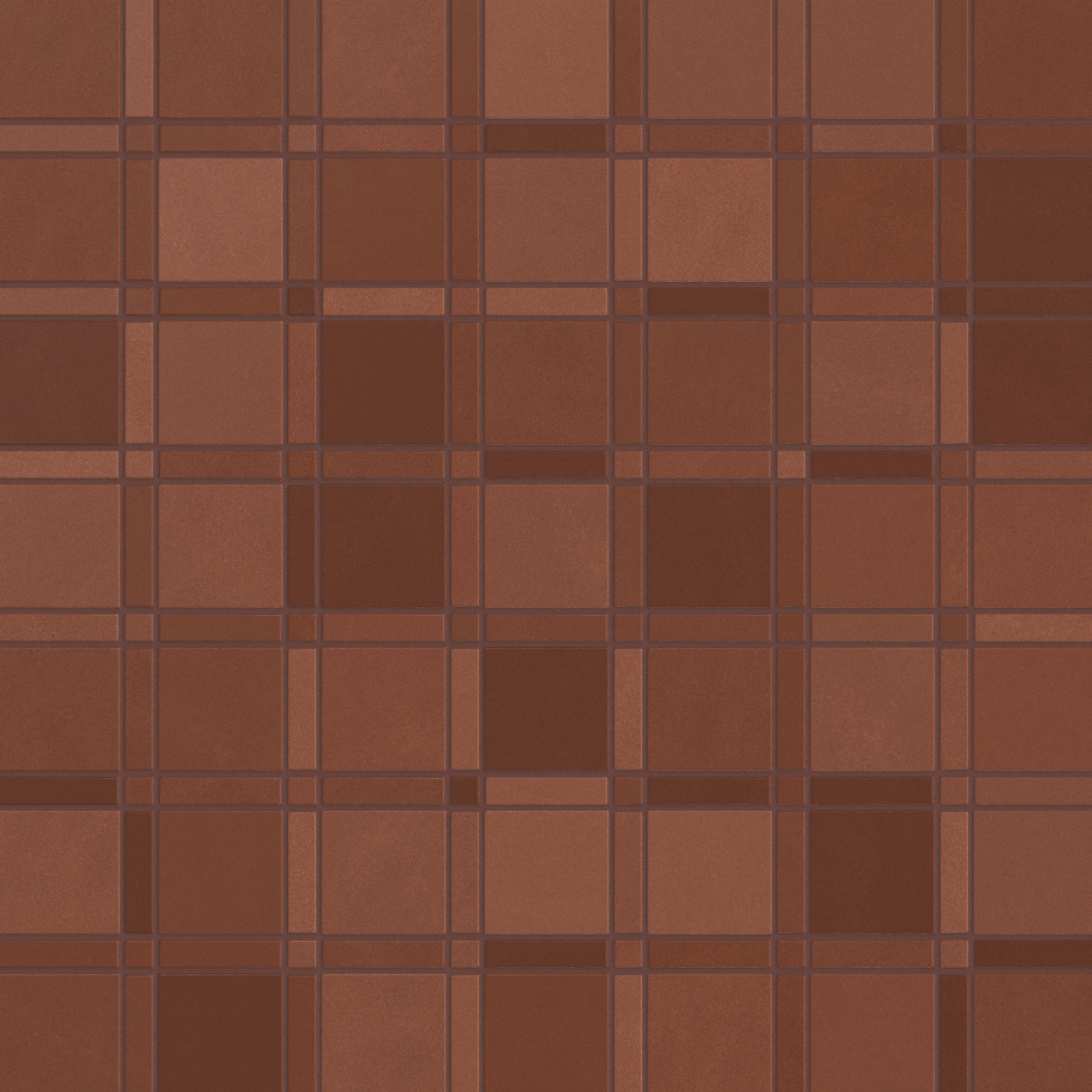 Lattice Sheeted Original Ceramic Tile in Antique