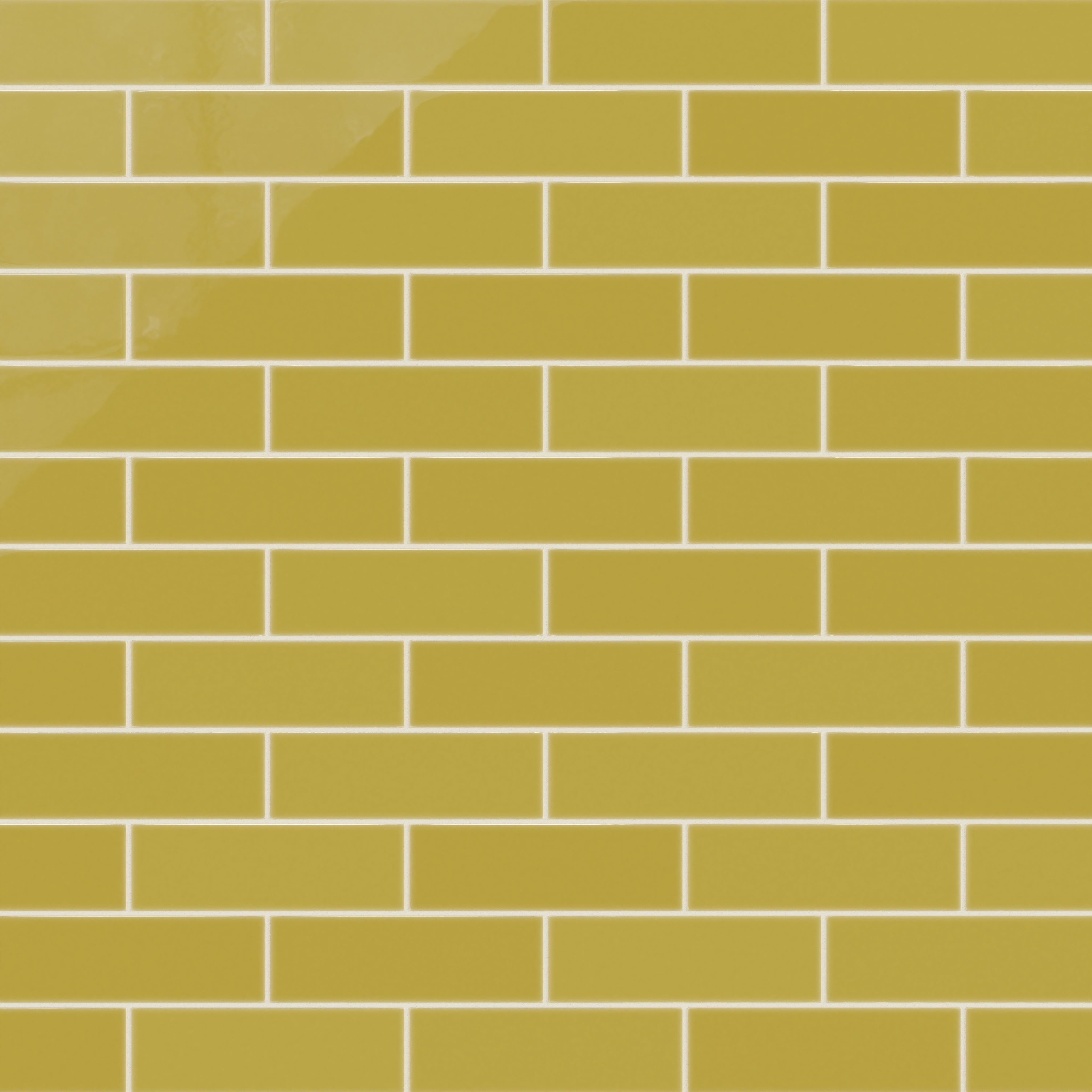 3x9 Natural Press Ceramic Tile in Azo Green Gloss