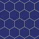 6" Hexagon Original Ceramic Tile in Azul Matte