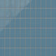 2x4 Straight Set Sheeted Natural Press Ceramic Mosaic Tile in Azurite Gloss