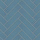 3x12 Natural Press Ceramic Tile in Azurite Matte