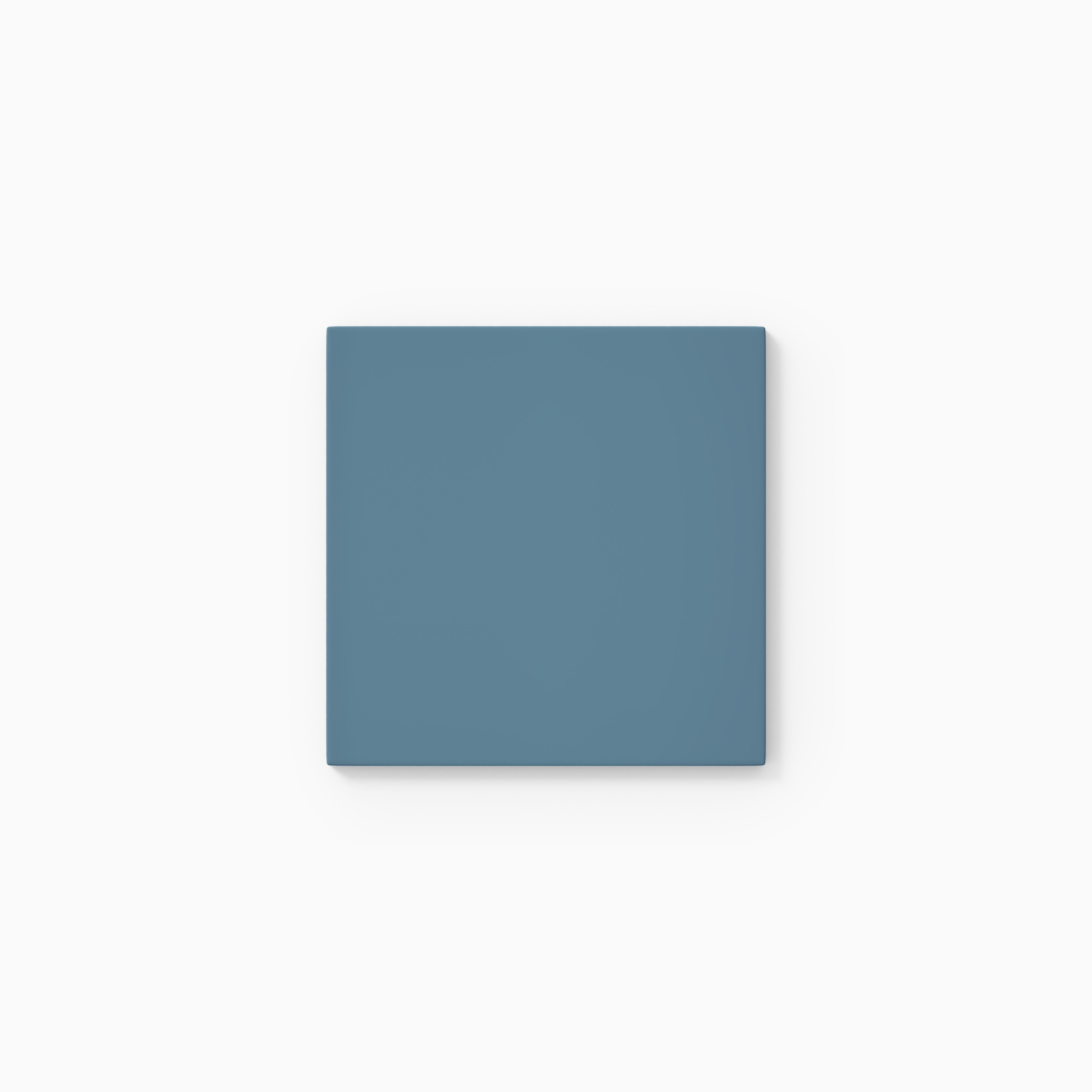 4x4 Natural Press Ceramic Tile in Azurite Matte