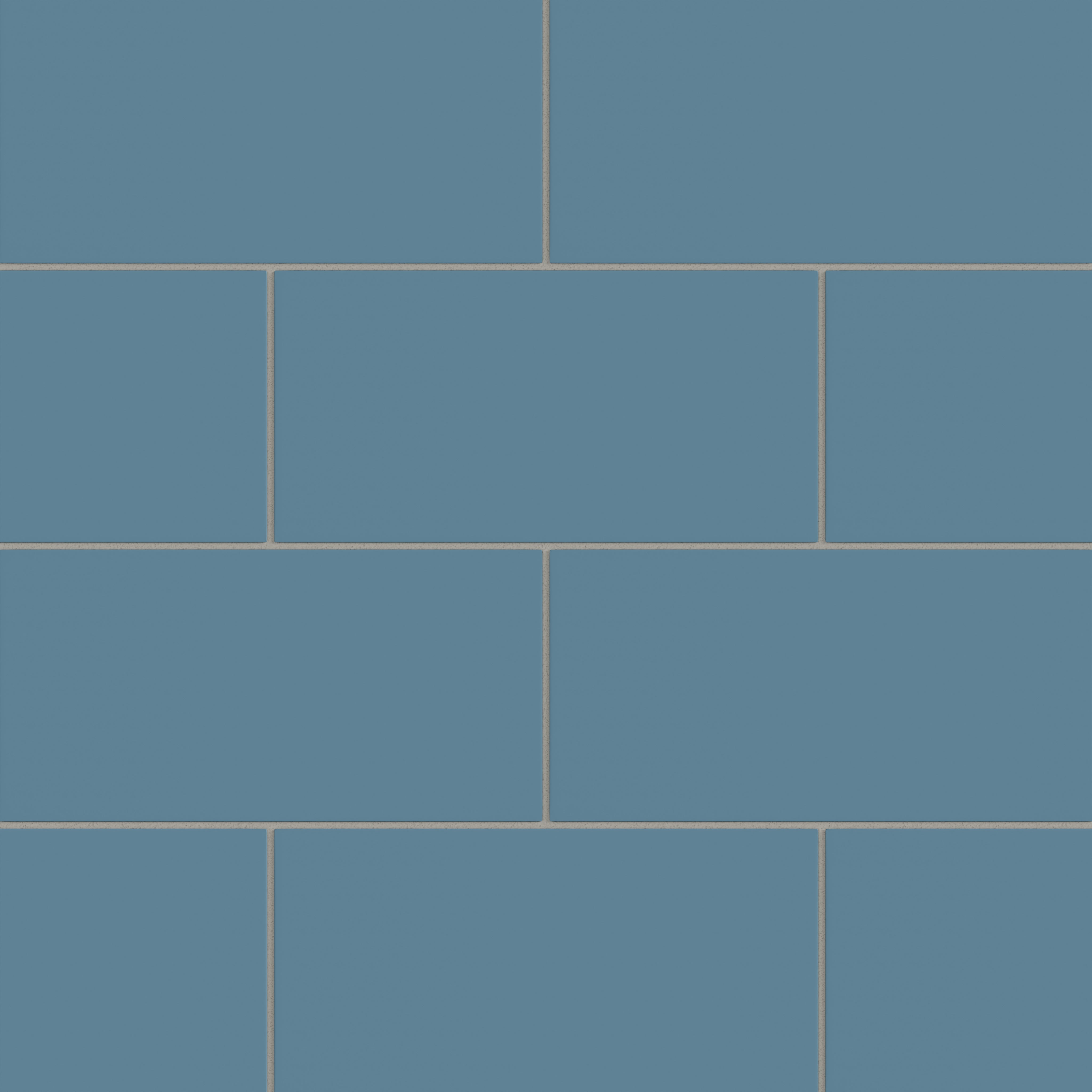 6x12 Natural Press Ceramic Tile in Azurite Matte