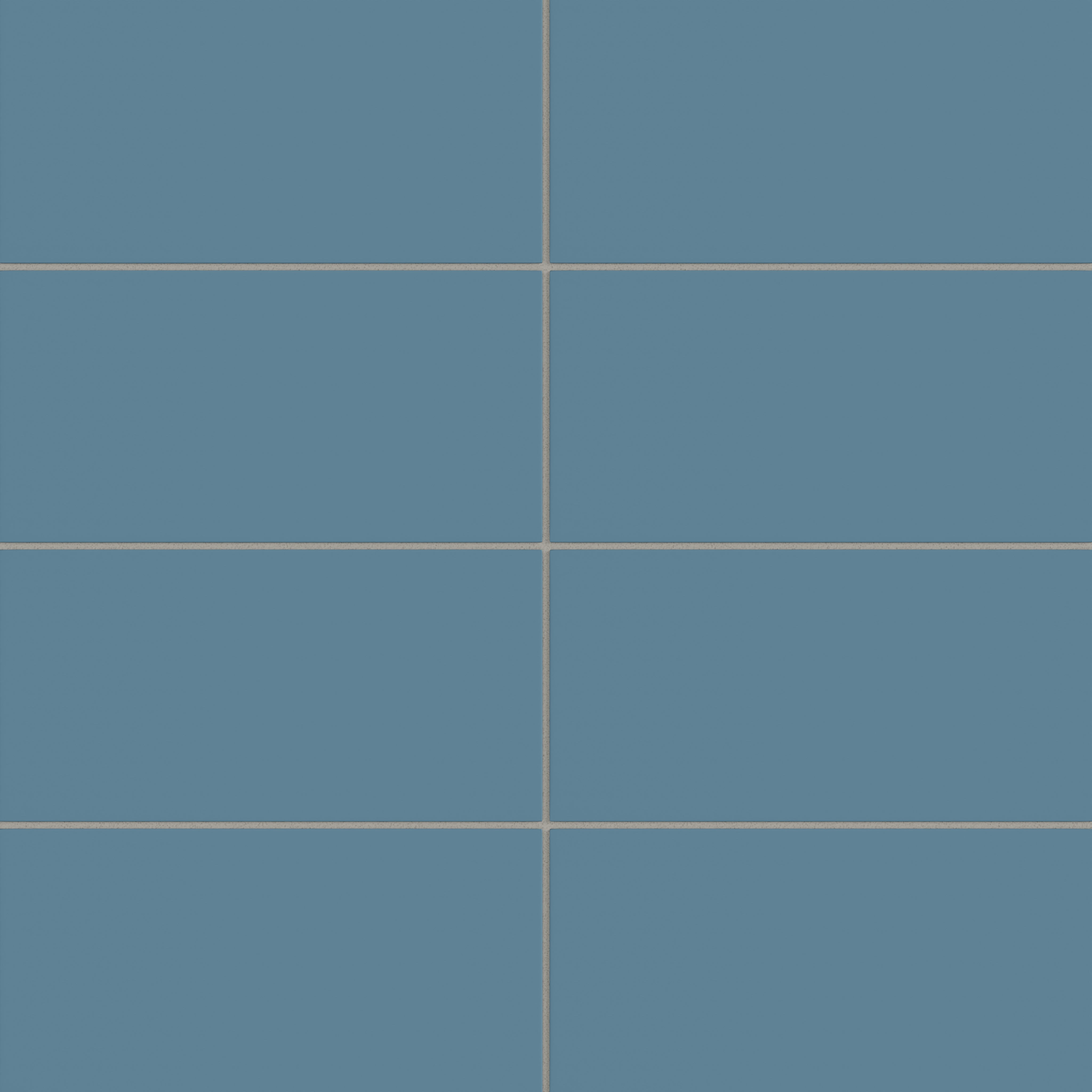 6x12 Natural Press Ceramic Tile in Azurite Matte