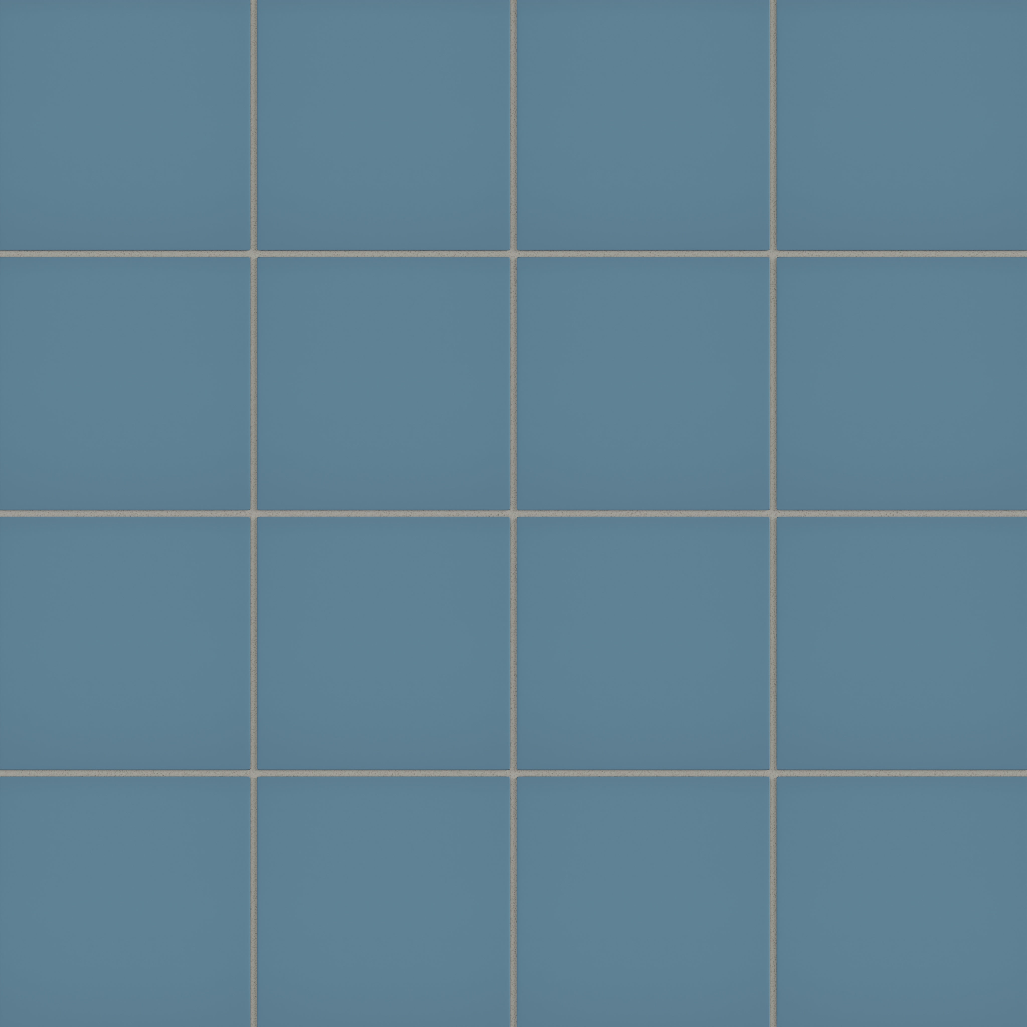 6x6 Natural Press Ceramic Tile in Azurite Matte