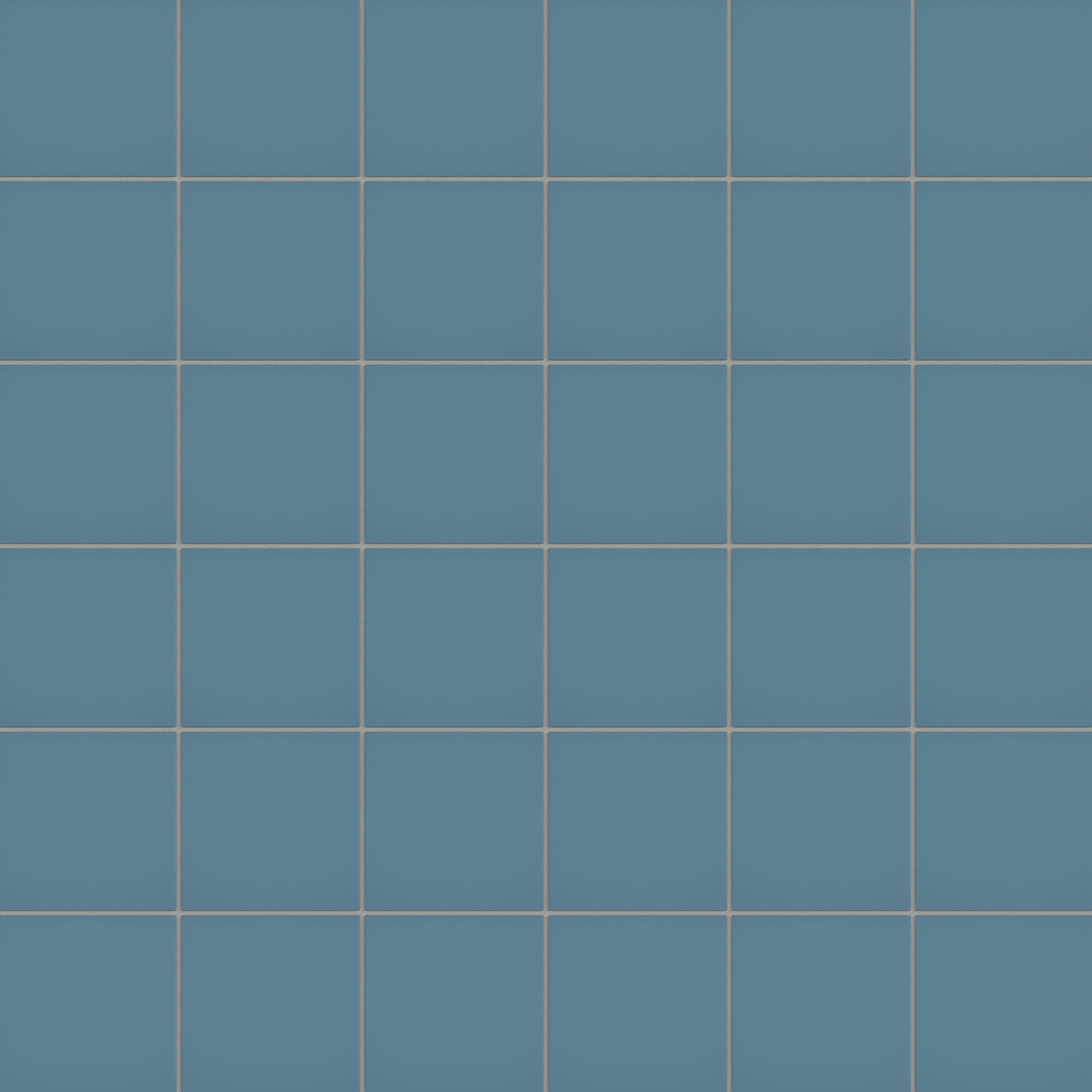 6x6 Natural Press Ceramic Tile in Azurite Matte