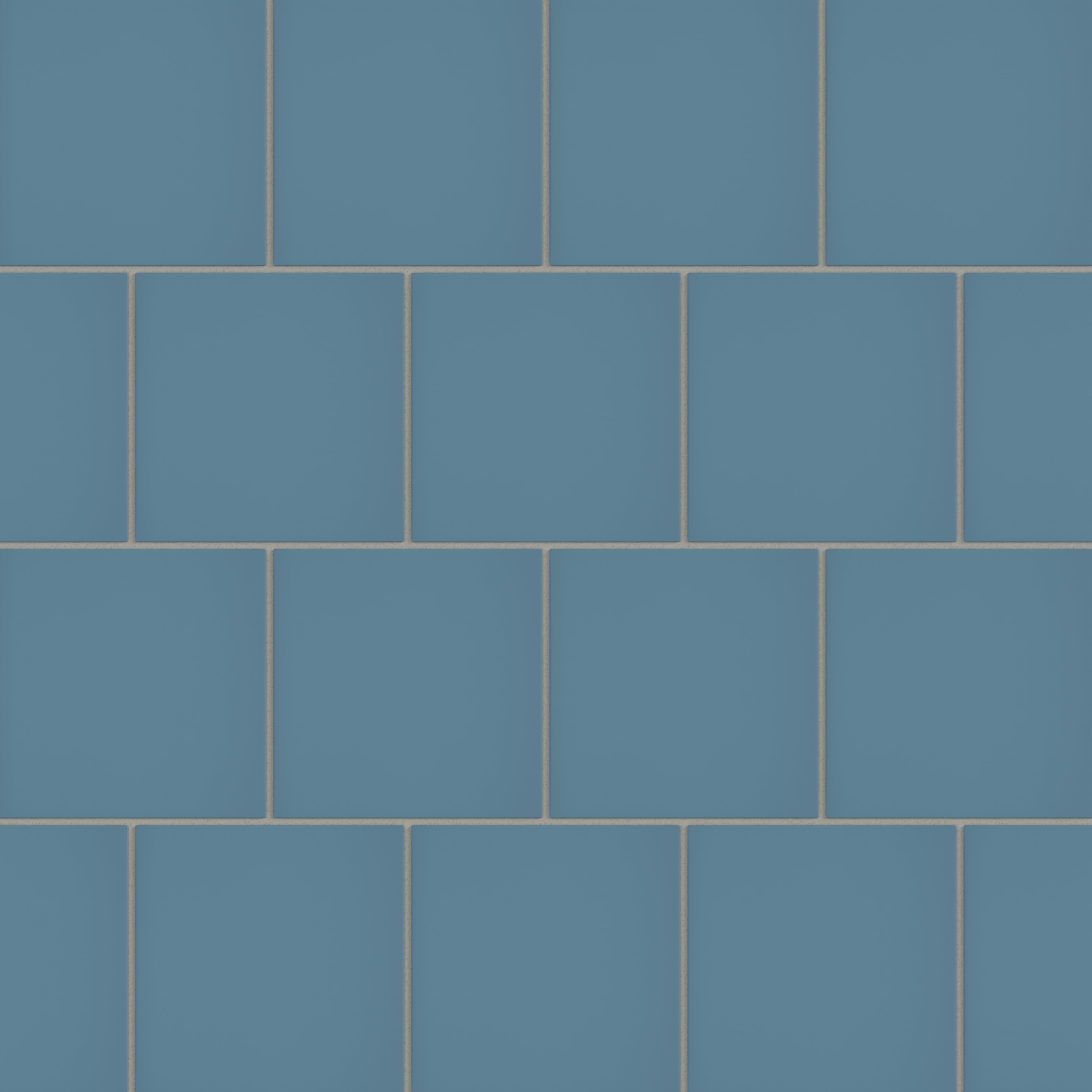 6x6 Natural Press Ceramic Tile in Azurite Matte