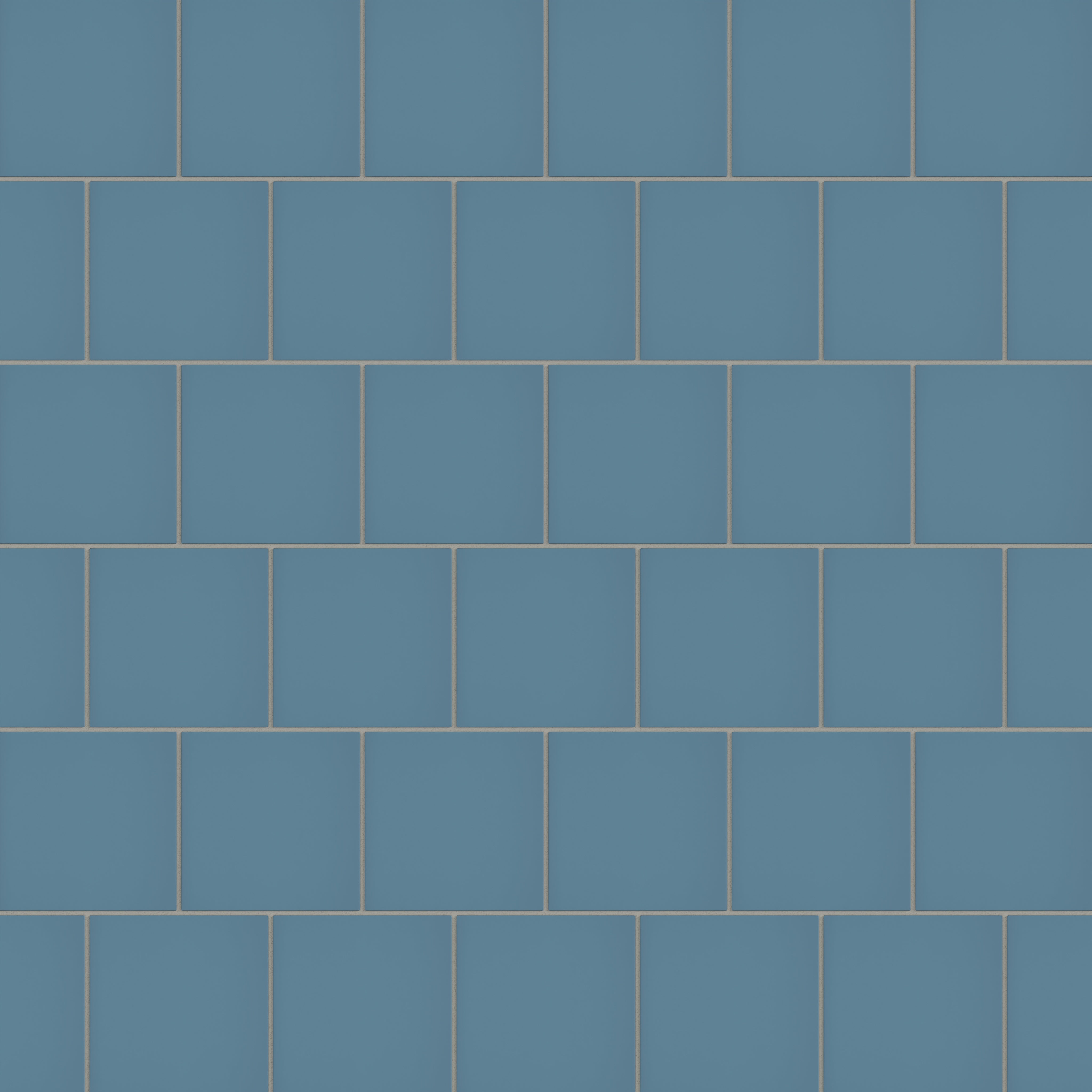 6x6 Natural Press Ceramic Tile in Azurite Matte