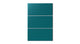 4x8 Natural Press Ceramic Tile in Maya Blue Matte