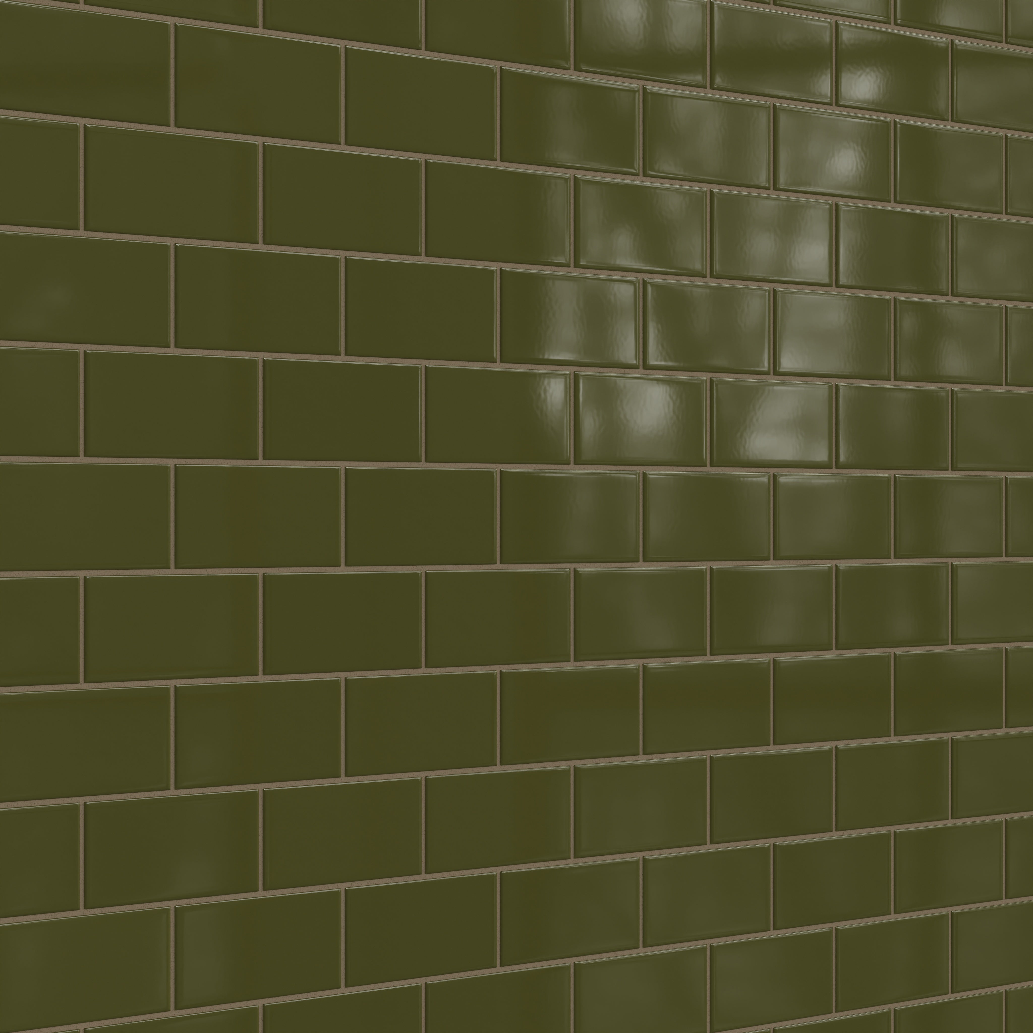 3x6 Original Ceramic Tile in Bonsai Gloss