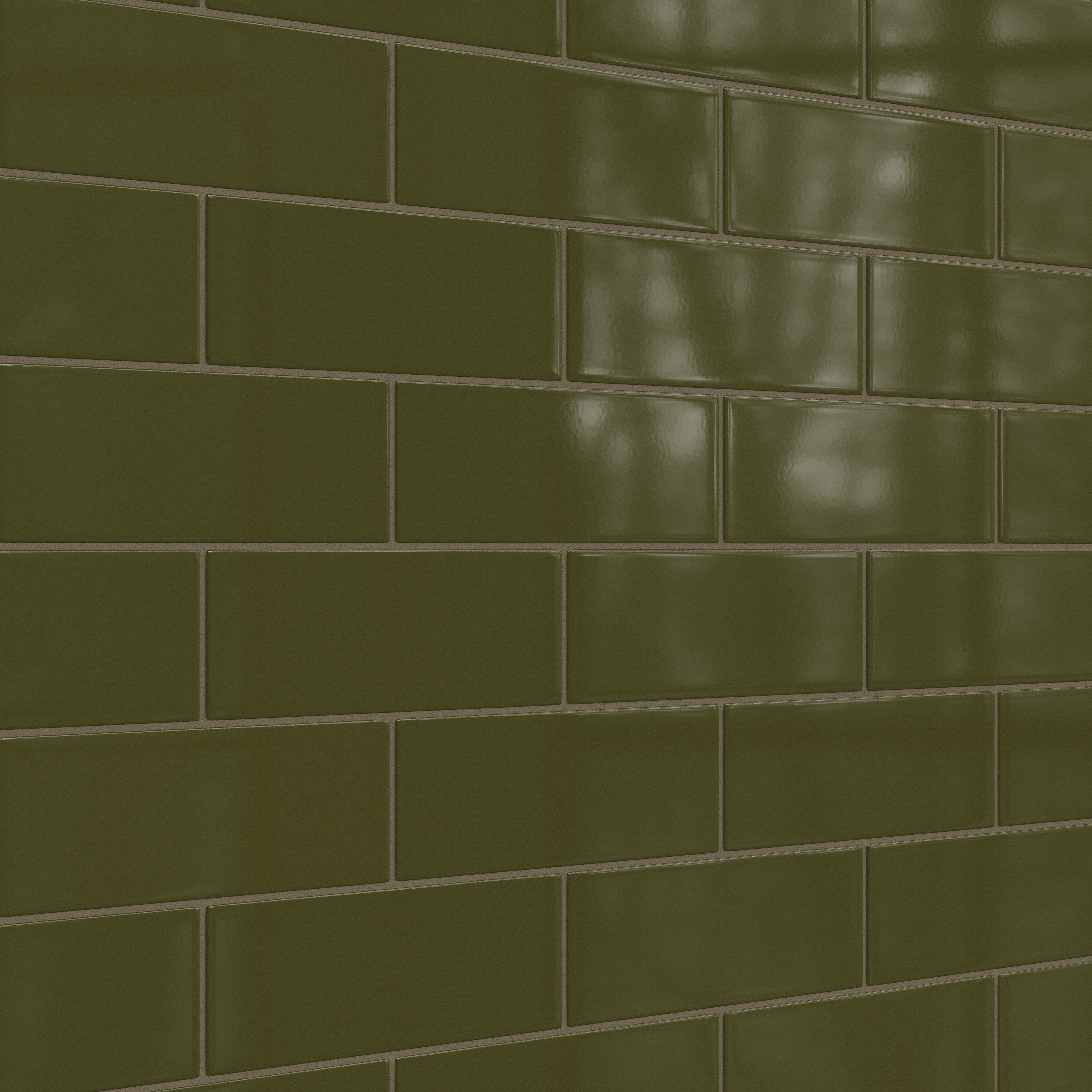 4x12 Original Ceramic Tile in Bonsai Gloss