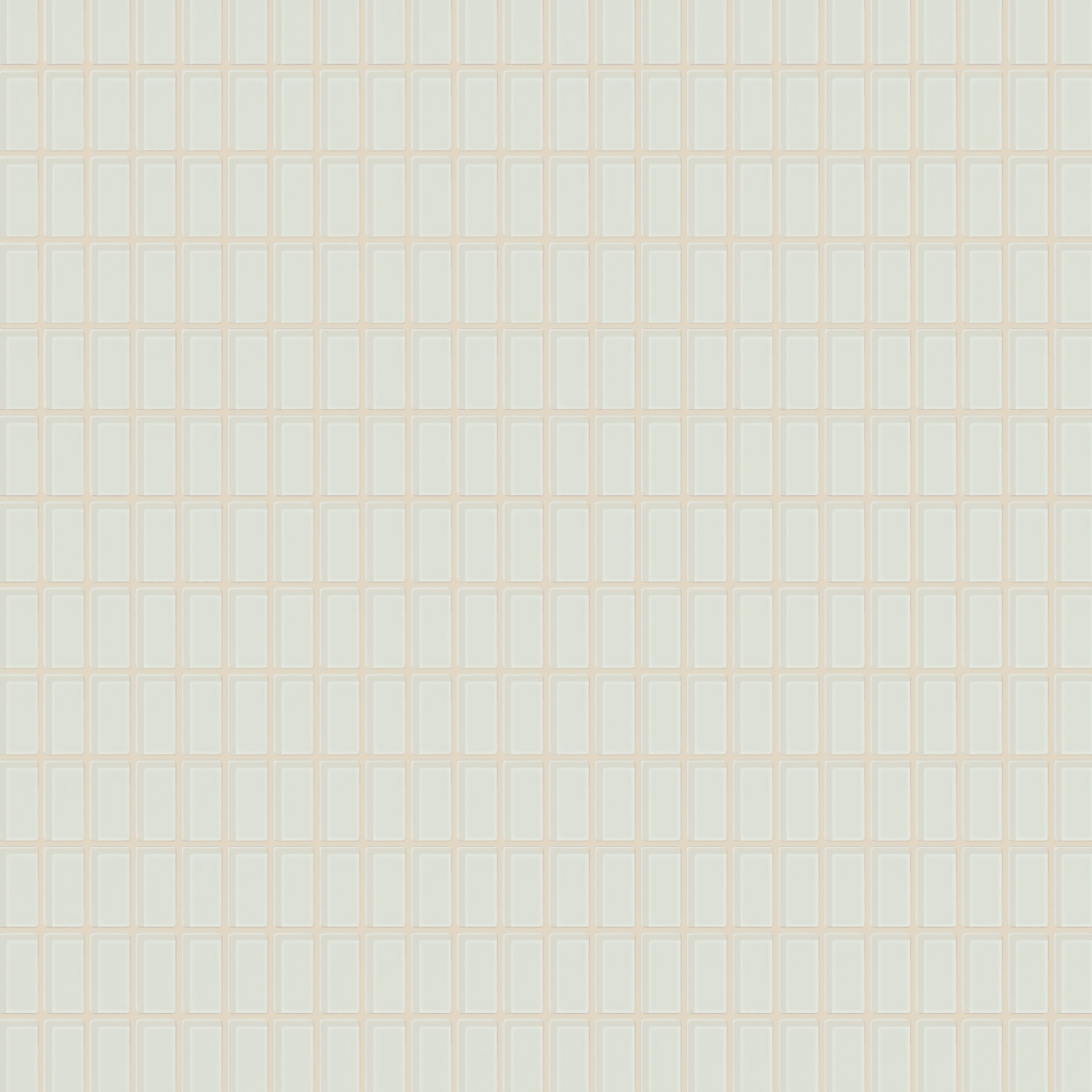 1x2 Straight Set Sheeted Glass Mosaic Tile in Flycatcher Gloss