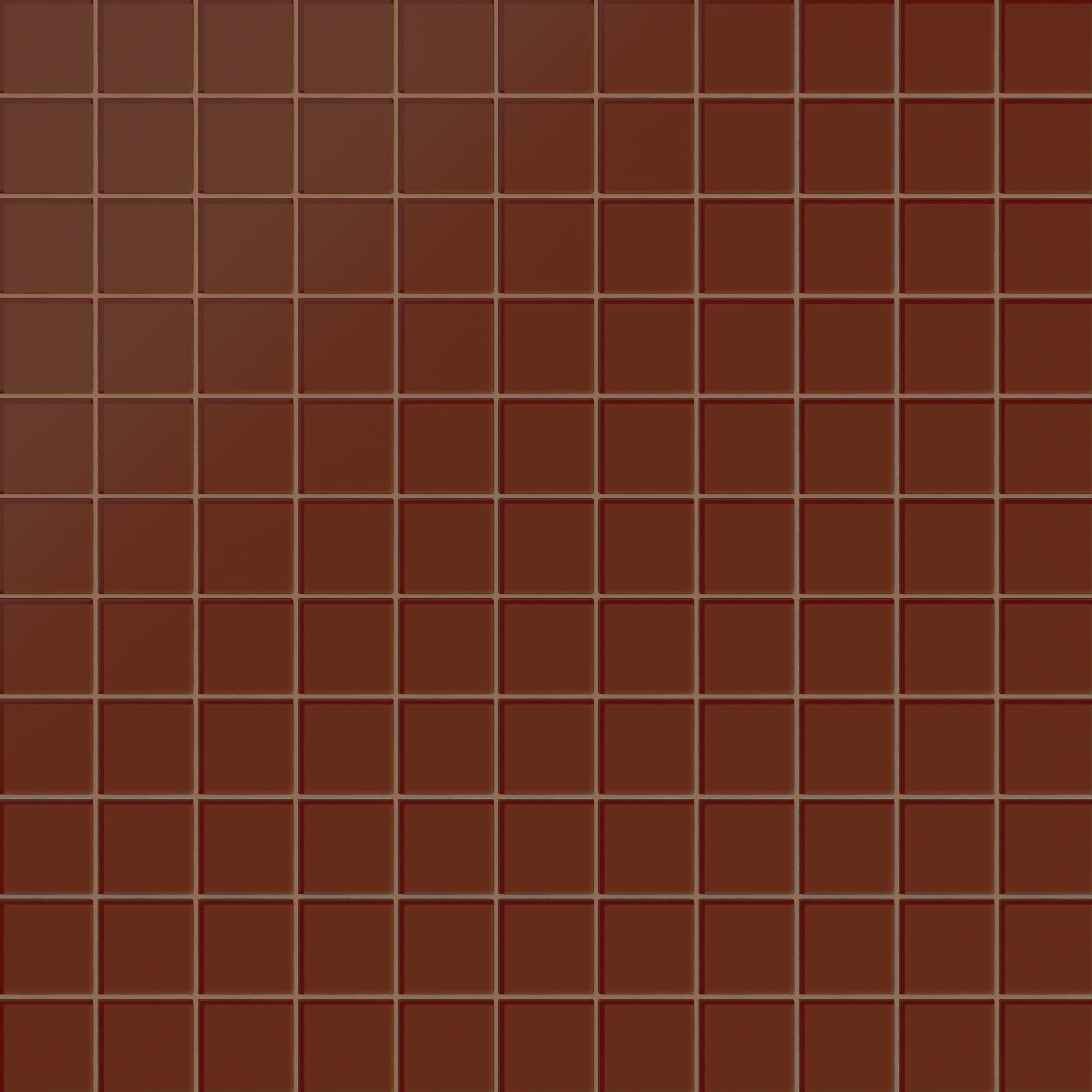3x3 Straight Set Sheeted Glass Mosaic Tile in Pheasant Matte