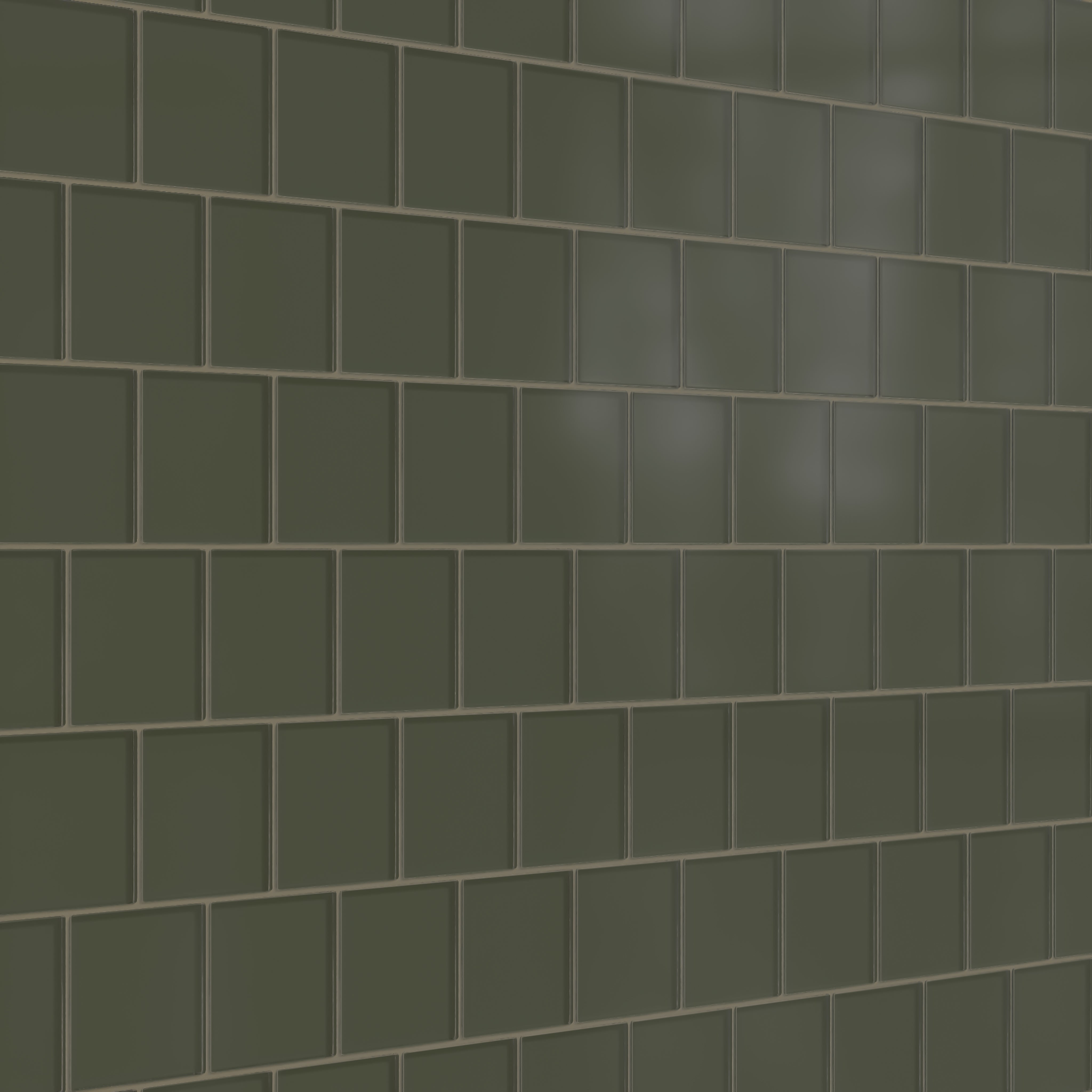 4x4 Glass Tile in Roadrunner Matte
