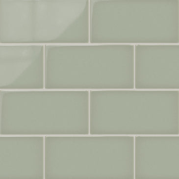 6x12 Original Ceramic Tile in Rosemary Gloss