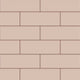 4x12 Glass Tile in Rosy Finch Gloss