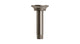 Emerson 4" Straight Shower Arm with Flange in Antique Nickel