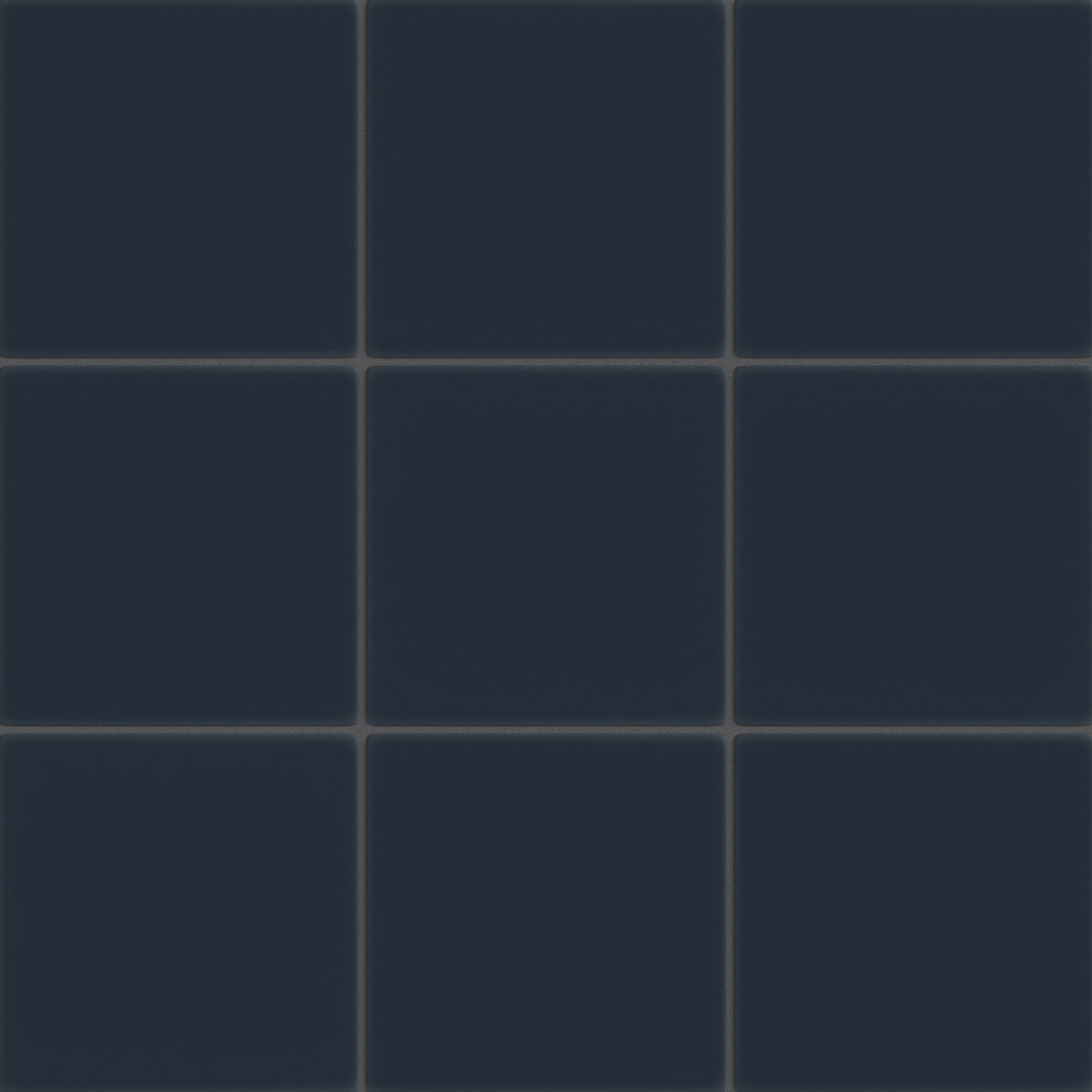 Navy Blue 8x8 Matte Original Ceramic Tile