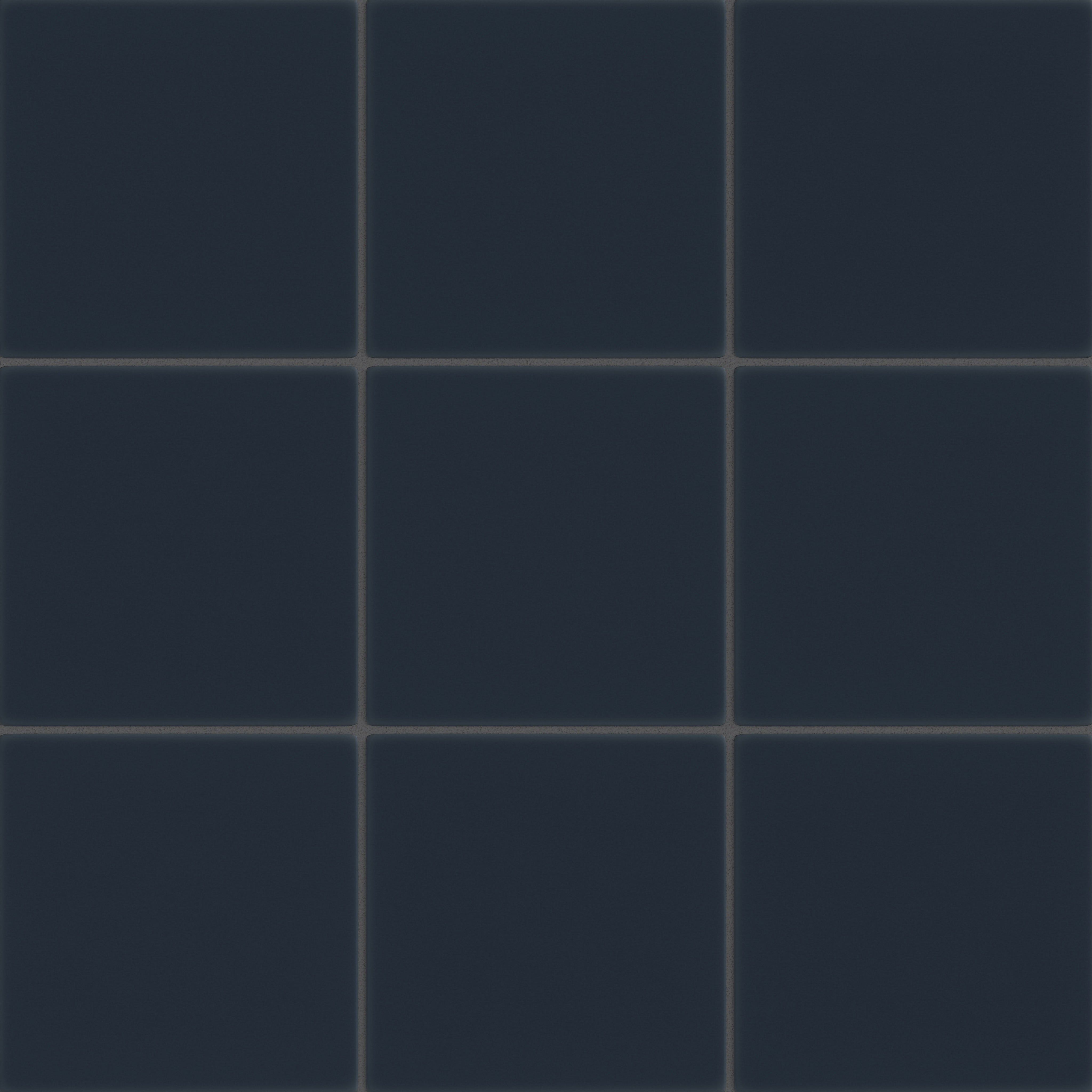 8x8 Original Ceramic Tile in Navy Blue Matte
