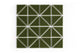 3" Triangle Sheeted - Quadrant Original Ceramic Mosaic Tile in Lone Pine Gloss