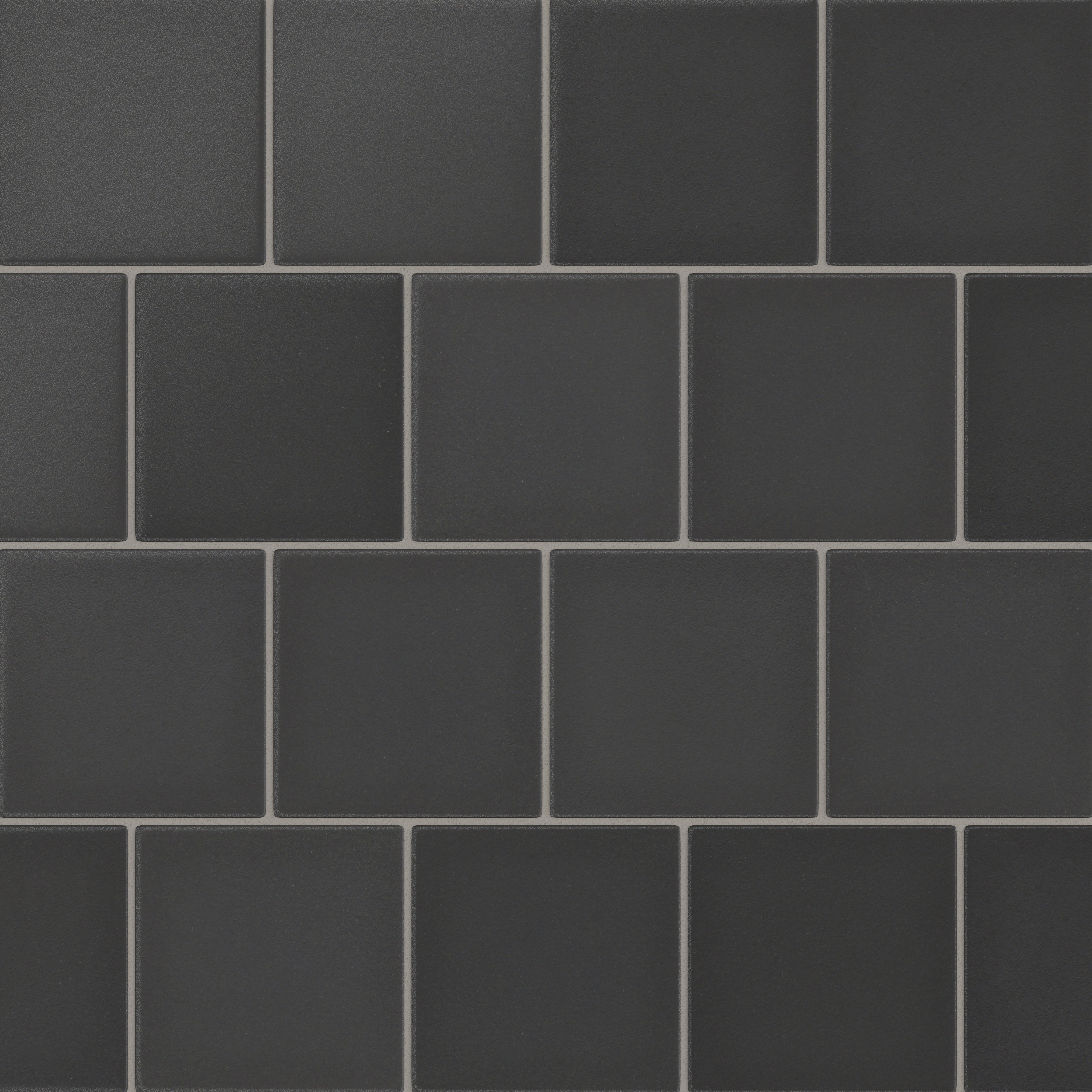 フェイド TO ブラック('81米) Graphite 6x6 Matte Original Ceramic Tile - Fireclay Tile