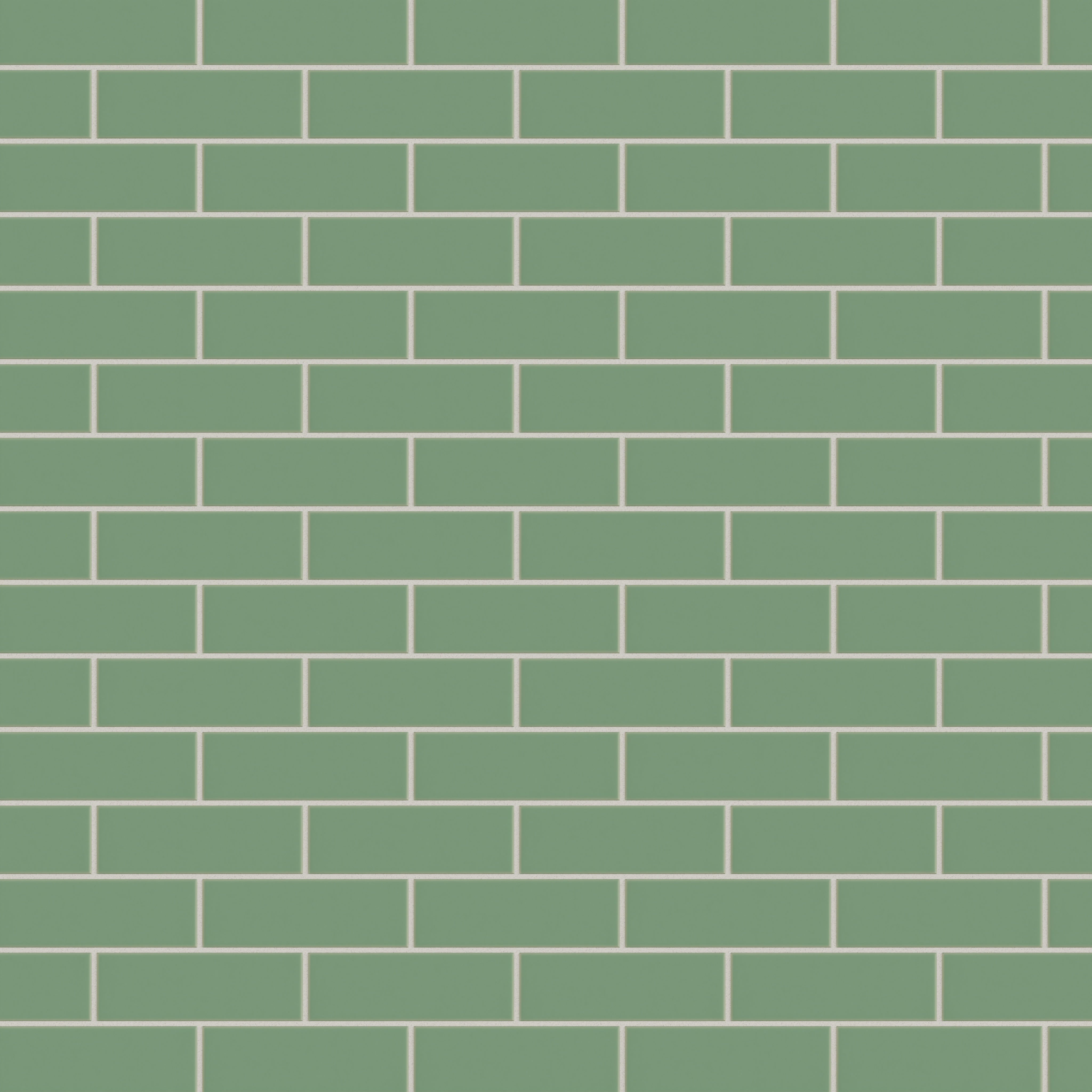 2x6 Original Ceramic Tile in Sea Green Matte