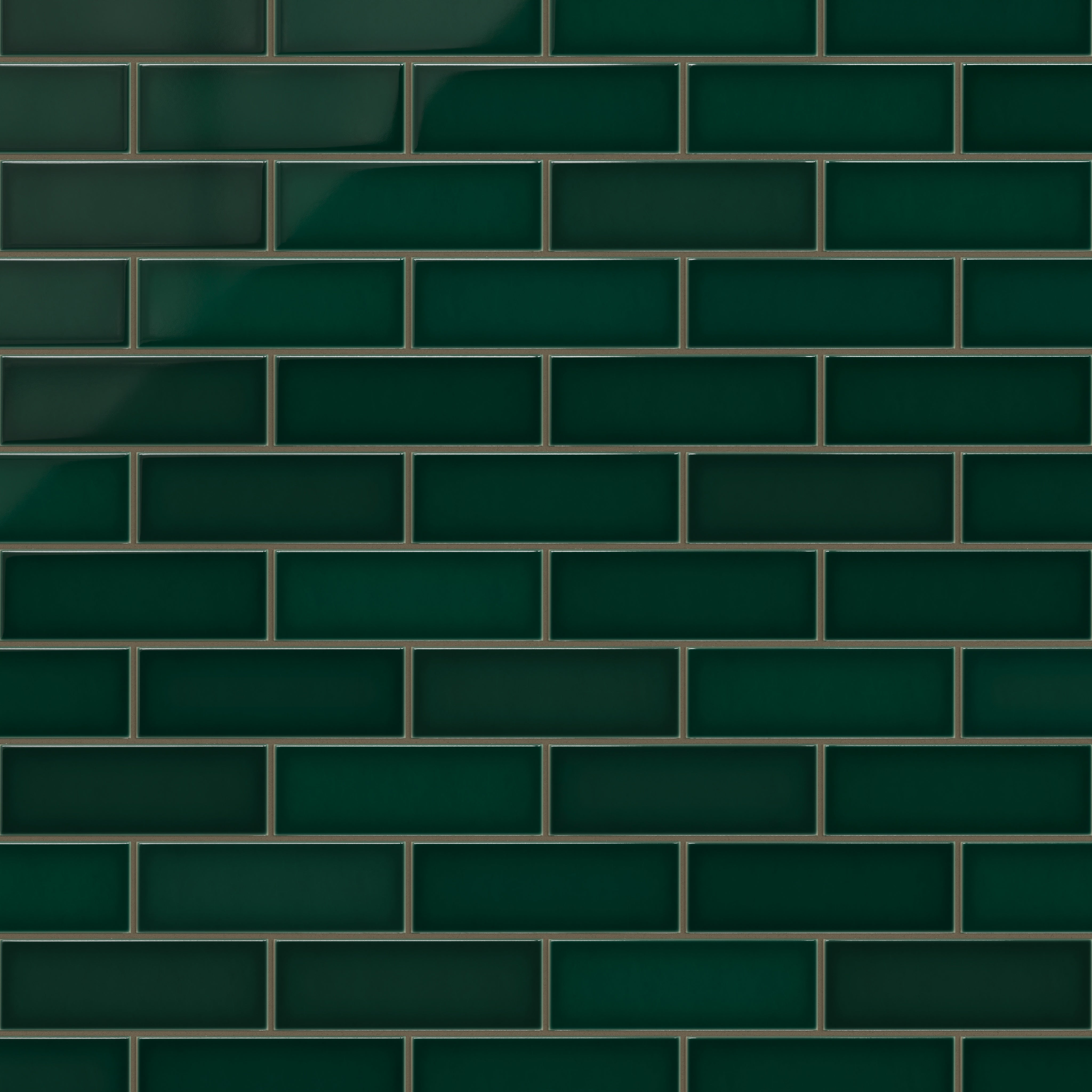 3x9 Original Ceramic Tile in Evergreen Gloss