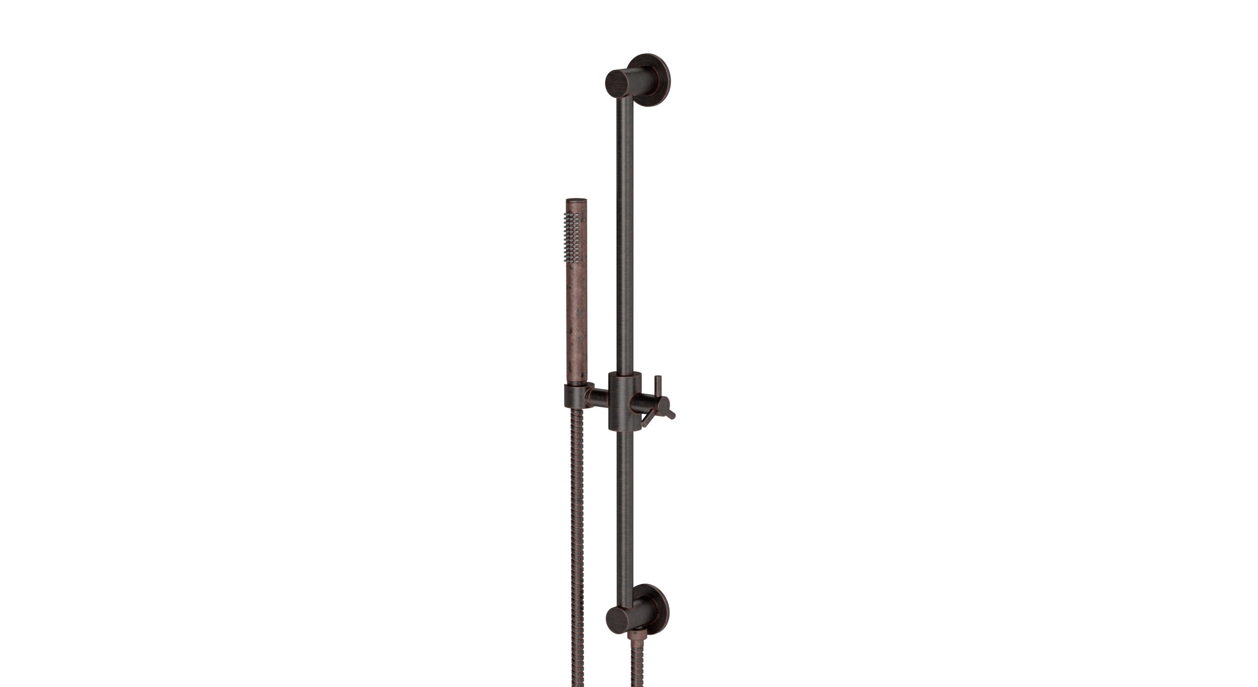 Contour & Foundry Positioning Bar Kit - Less Hand Shower in Antique Bronze