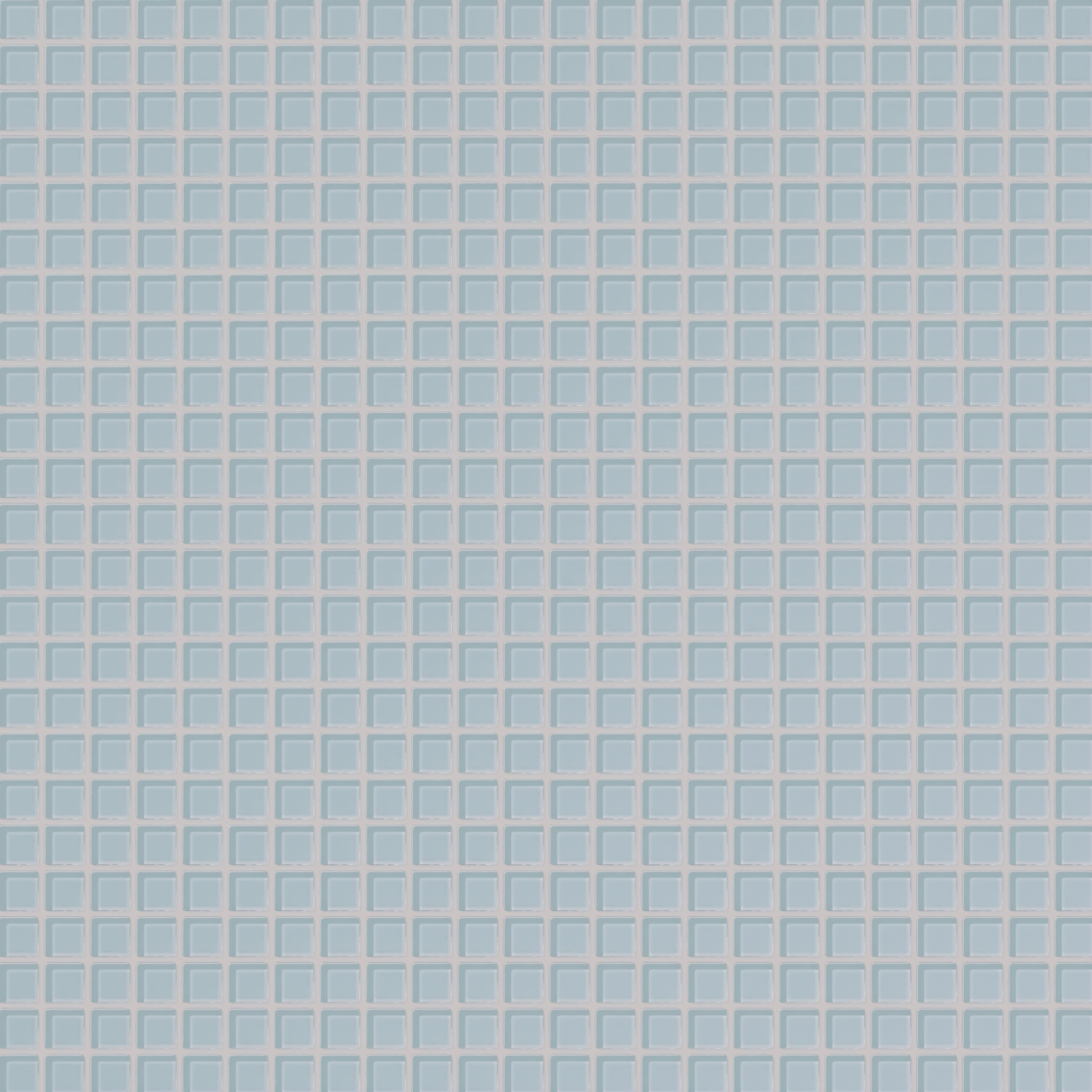 1x1 Straight Set Sheeted Glass Mosaic Tile in Partridge Gloss