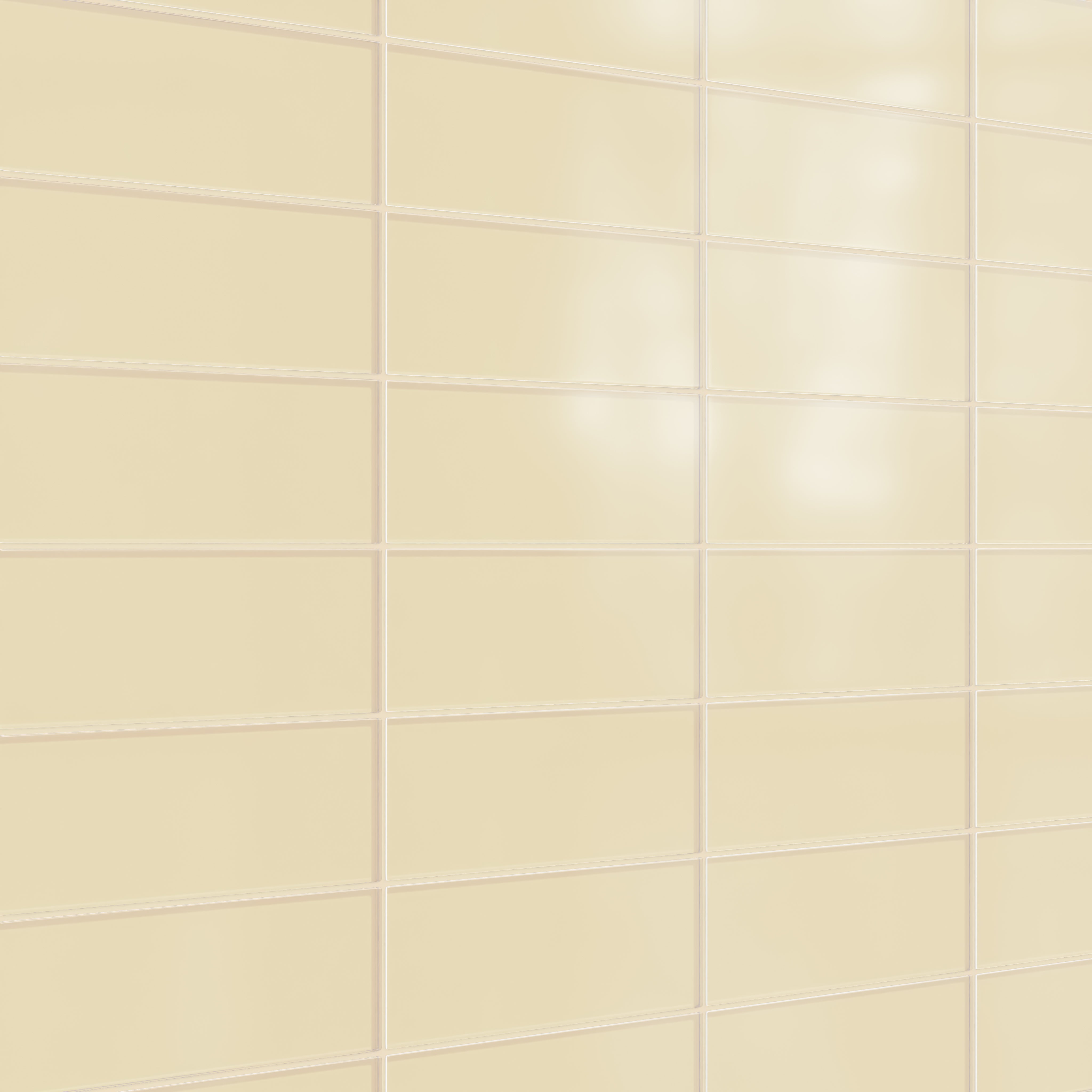 4x12 Glass Tile in Chickadee Matte