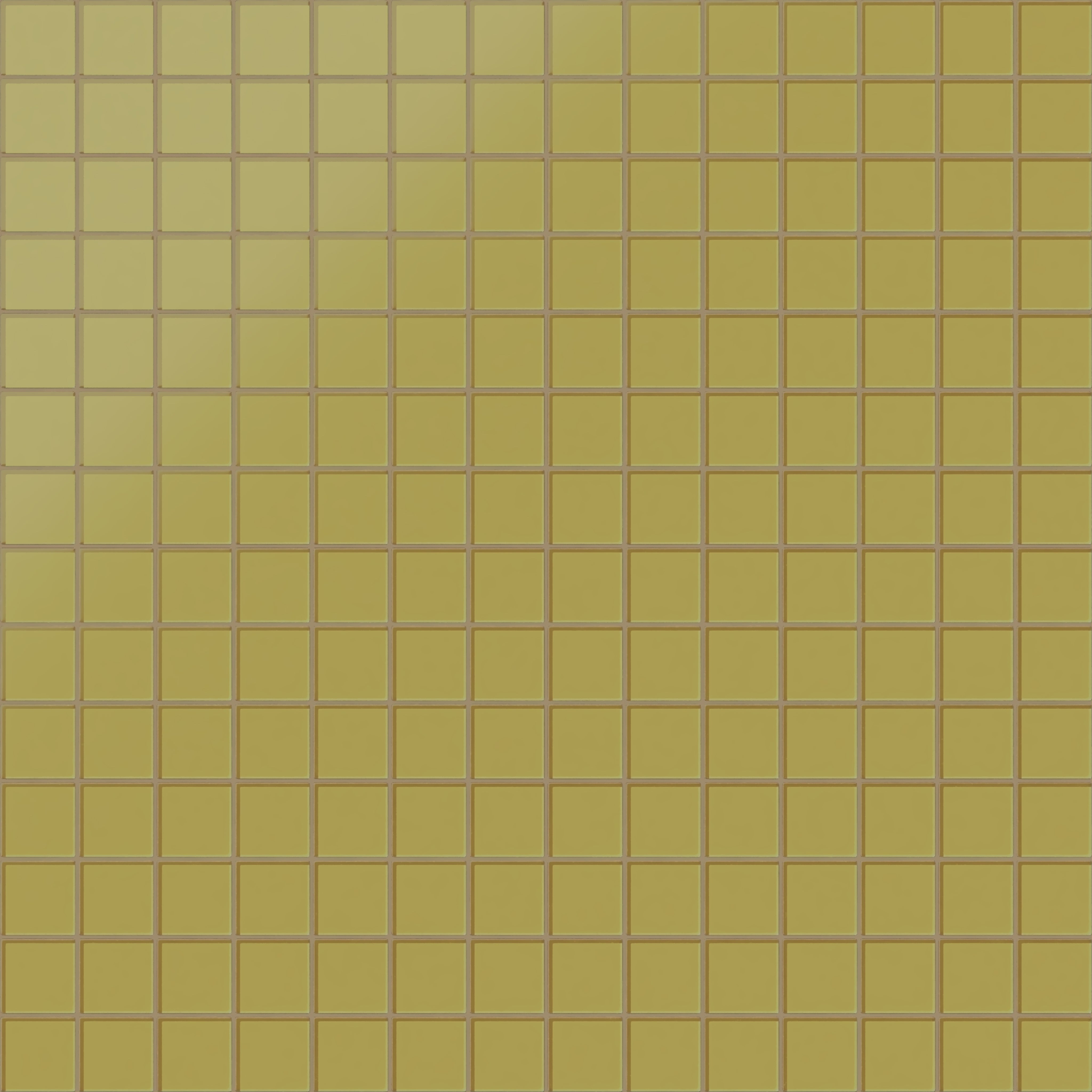 3x3 Straight Set Sheeted Glass Mosaic Tile in Pine Siskin Matte