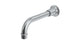 Emerson Wall Mount 8.25" Spout in Satin Chrome