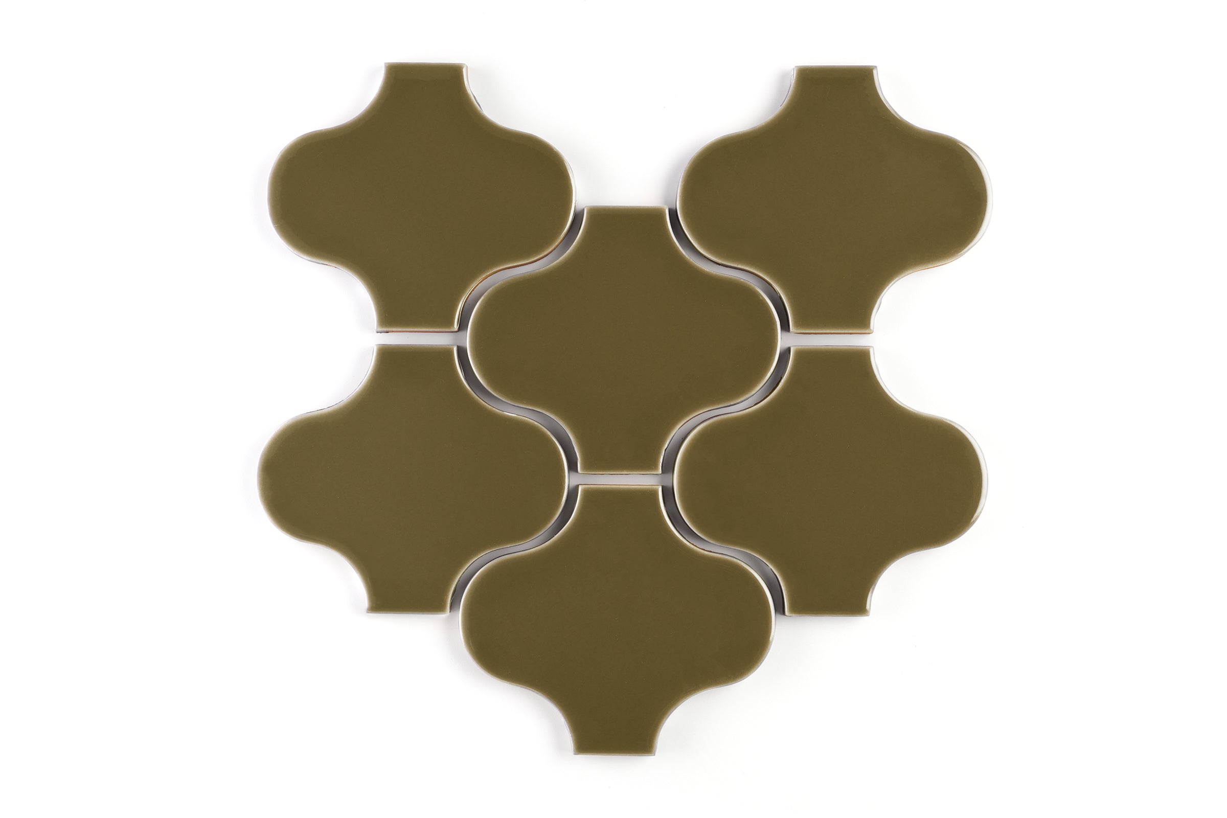 Paseo Original Ceramic Tile in Chaparral Gloss