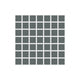 1x1 Straight Set Sheeted Original Ceramic Mosaic Tile in Flagstone Gloss