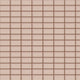 1x2 Straight Set Sheeted Glass Mosaic Tile in Rosy Finch Gloss