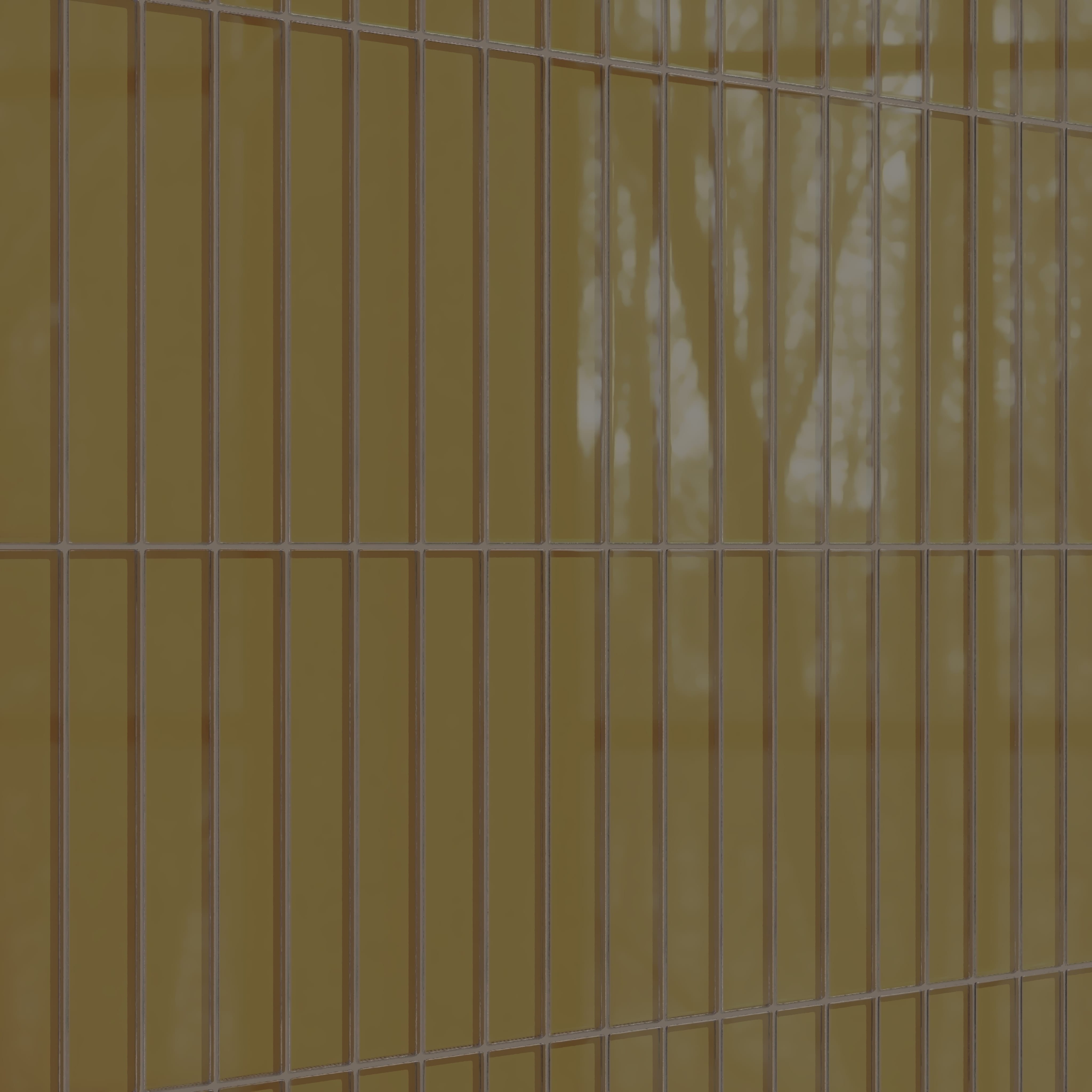 2x12 Glass Tile in Merlin Gloss