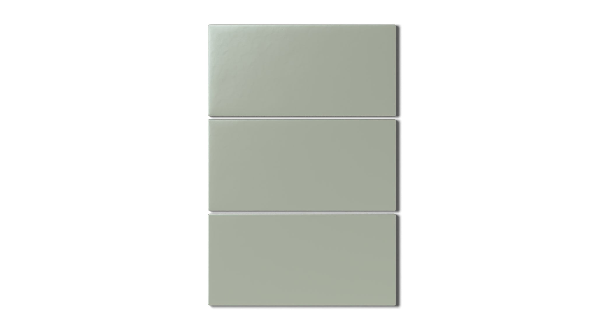 4x8 Natural Press Ceramic Tile in Terre Verte Matte