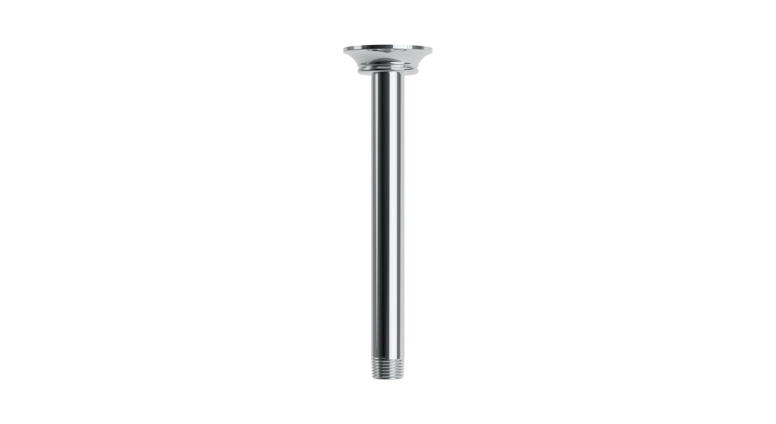 Emerson 8" Straight Shower Arm with Flange