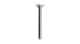 Emerson 8" Straight Shower Arm with Flange in Polished Chrome