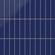 2x8 Natural Press Ceramic Tile in Ultramarine Gloss