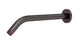 Contour & Foundry 45-Degree 12" Shower Arm with Flange in Antique Bronze