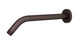 Contour & Foundry 45-Degree 12" Shower Arm with Flange in Architectural Copper