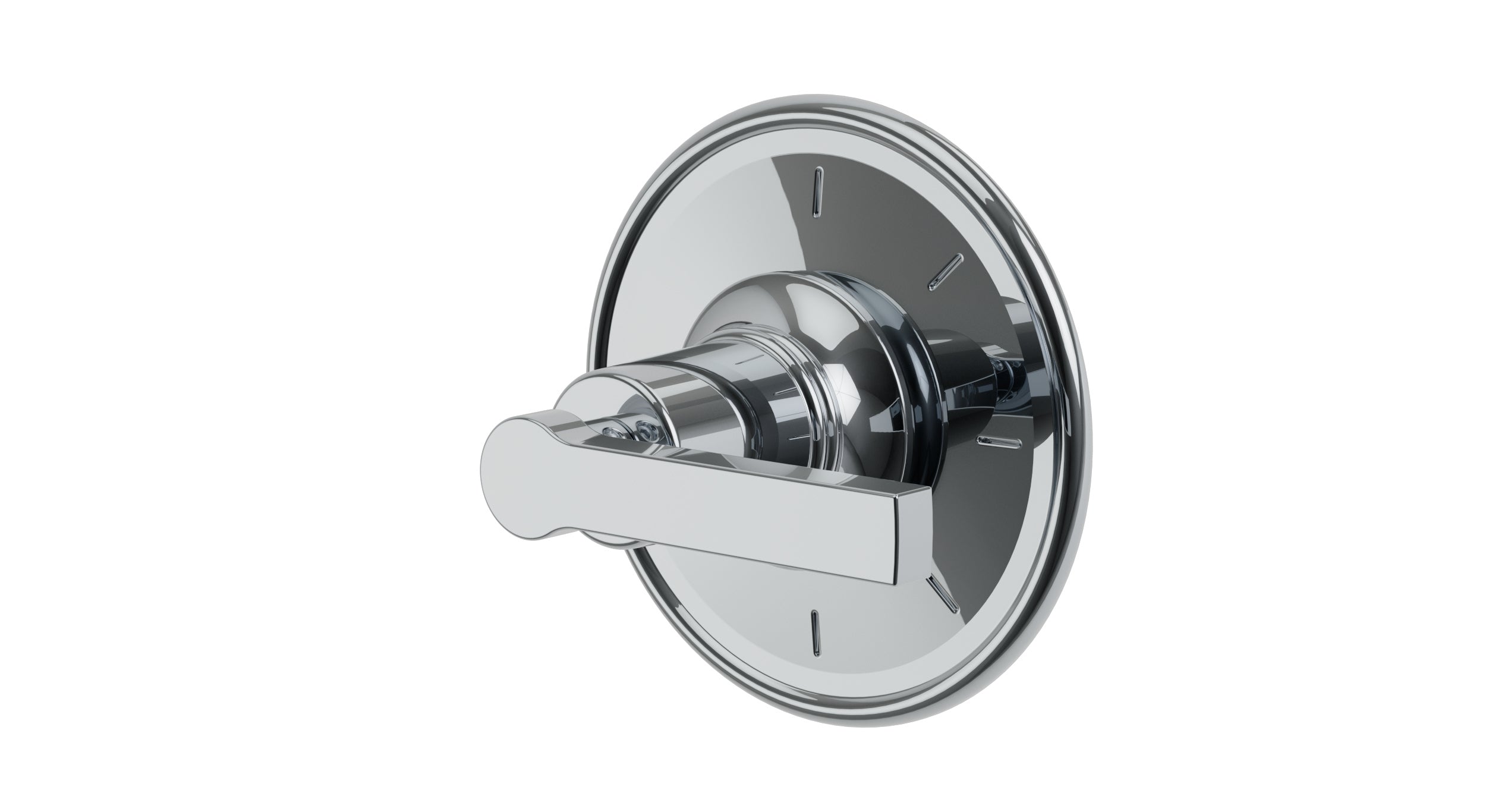 Emerson One Handle Wall Mount Shower Trim with Classic Lever Handle