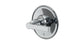 Emerson One Handle Wall Mount Shower Trim with Classic Lever Handle in Polished Chrome