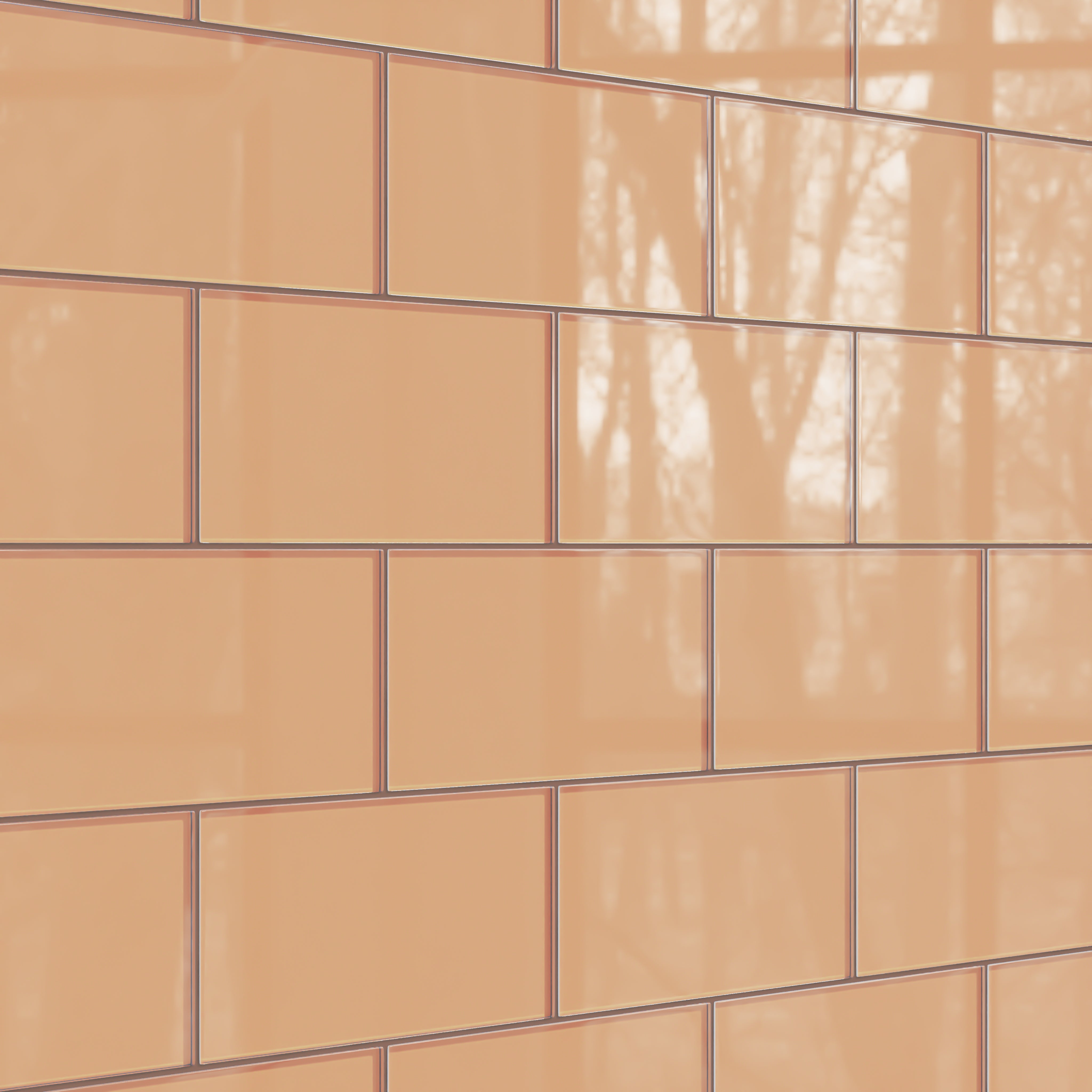 6x12 Glass Tile in Carolina Wren Gloss