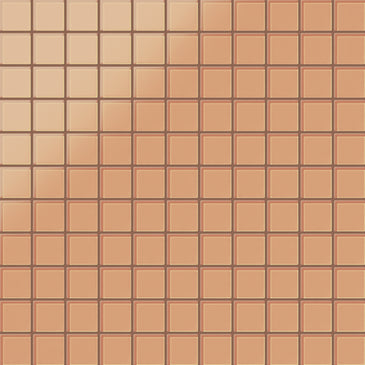 2x2 Straight Set Sheeted Glass Mosaic Tile in Carolina Wren Matte