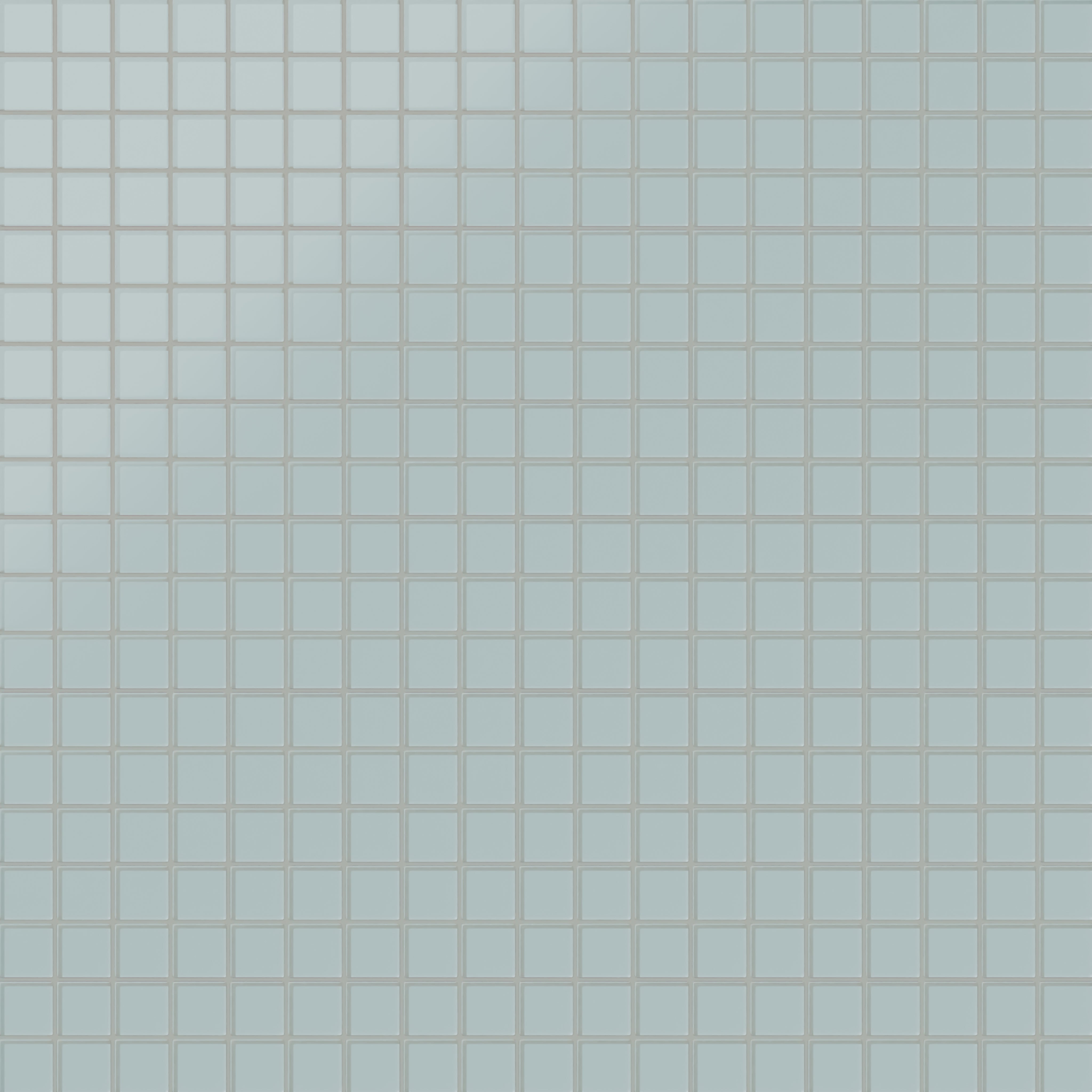2x2 Straight Set Sheeted Glass Mosaic Tile in Great Blue Heron Matte