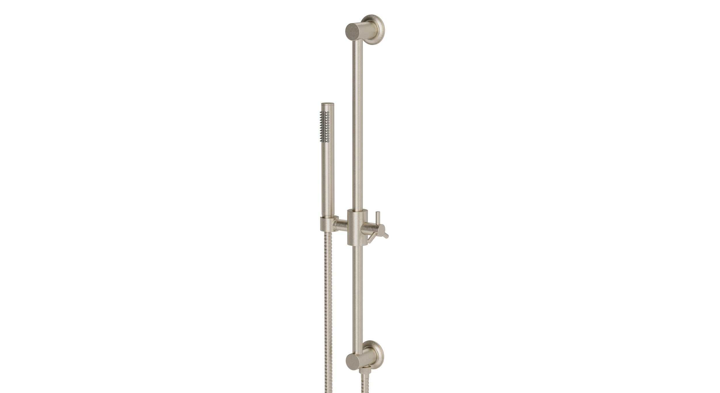 Emerson Positioning Bar Kit - Less Hand Shower in Satin Nickel